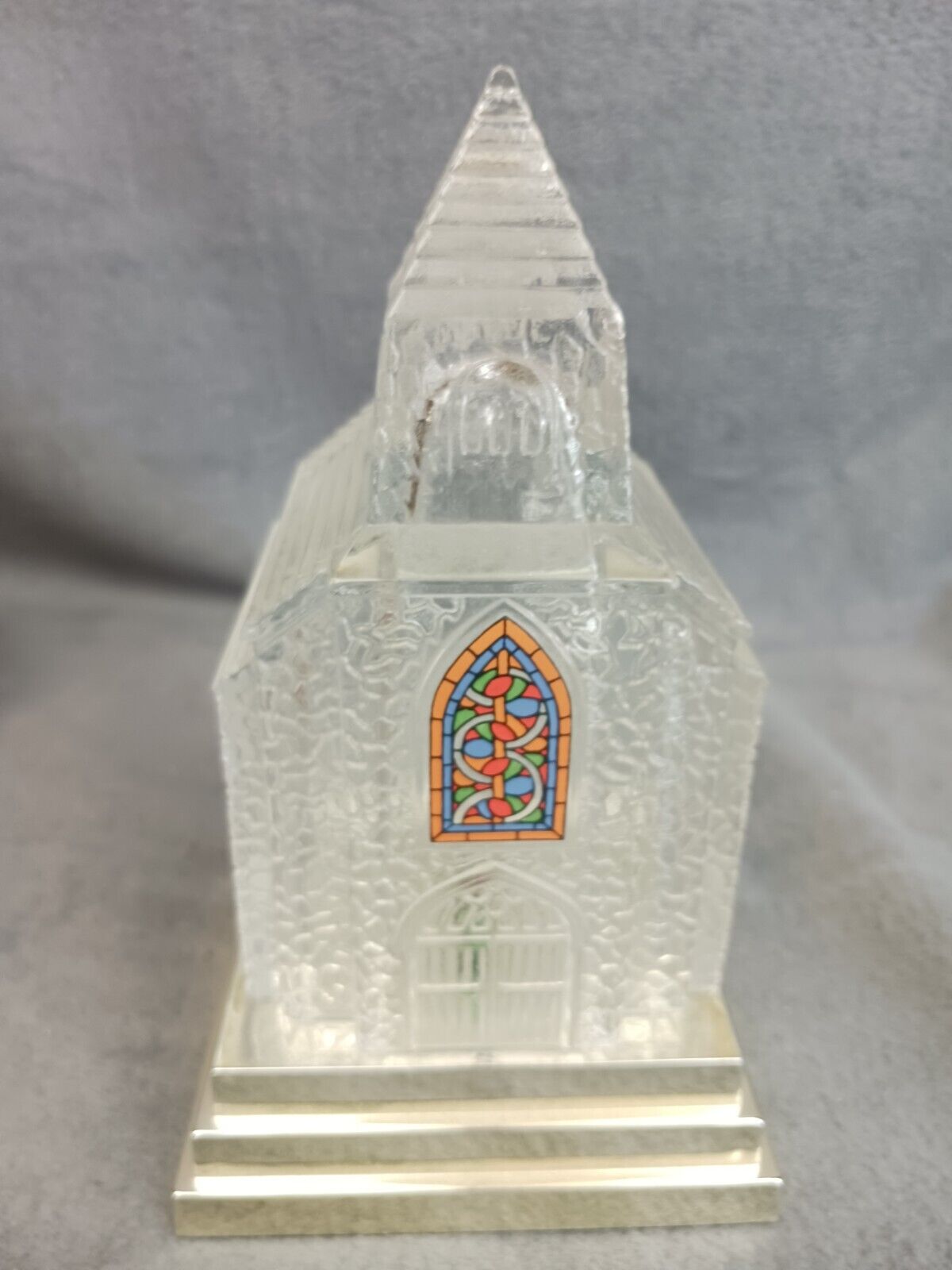 Vintage Glass Avon Glass Church 1992