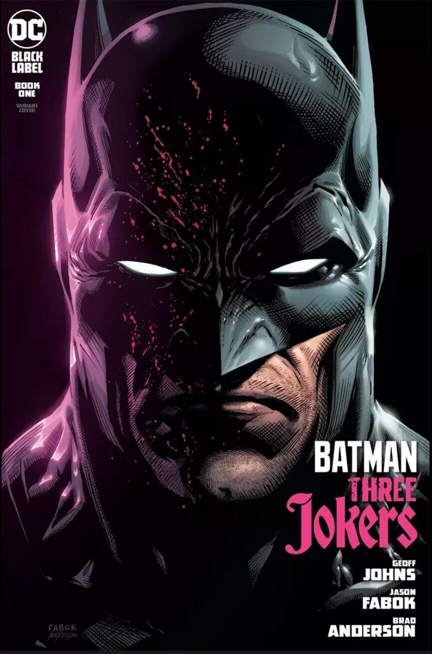 Batman Three Jokers #1 Fabok Batman Variant Cover DC Comics Black Label