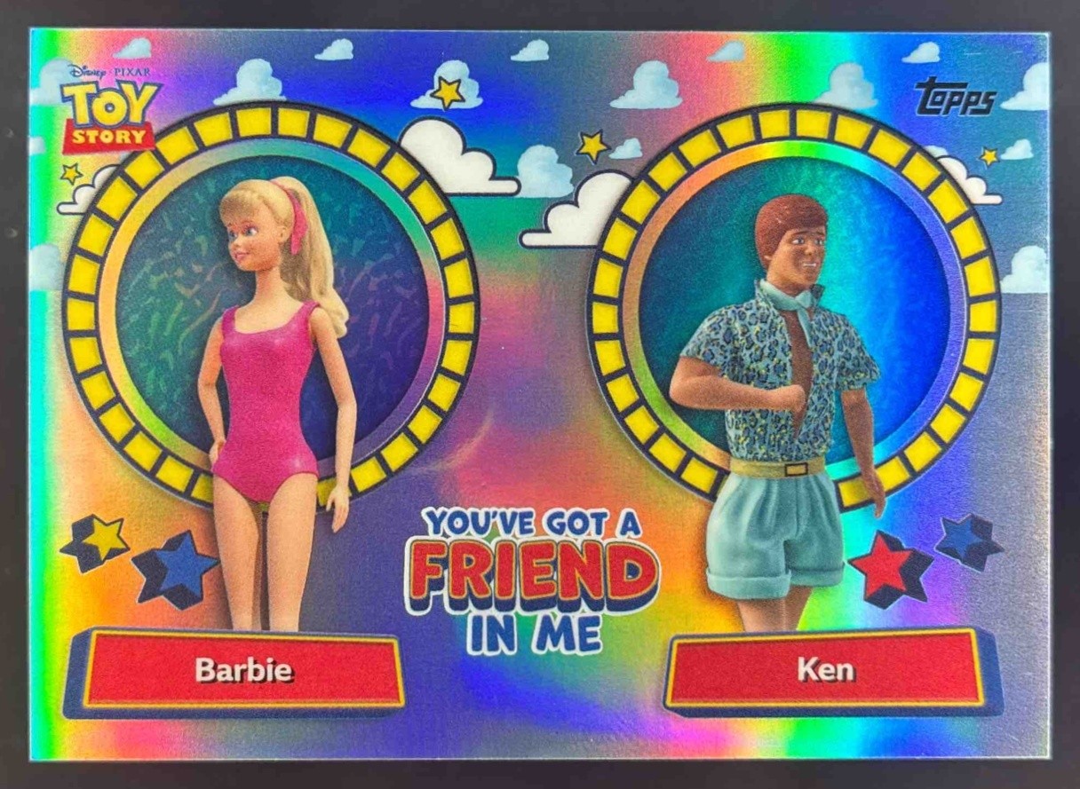 2025 Topps Crystal 30 Years Toy Story Barbie Ken You've Got A Friend In Me YGF-9 2025 Topps Crystal 30 Years Toy Story Barbie Ken You've Got A Friend In Me YGF-9