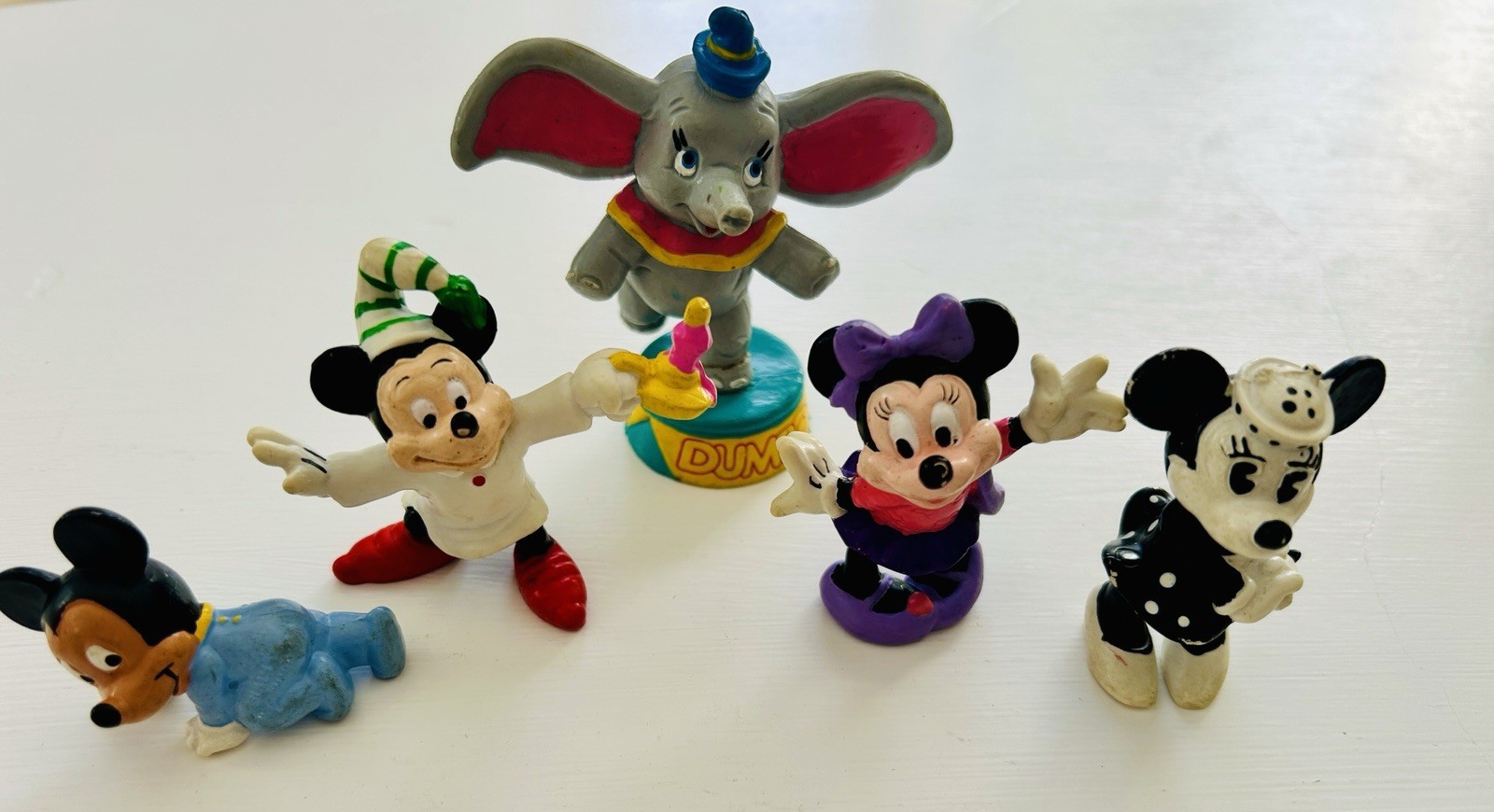 Vintage Disney Figures Bundle Beauty The Beast Aladdin Mickey Minnie Lion King Vintage Disney Figures Bundle Beauty The Beast Aladdin Mickey Minnie Lion King