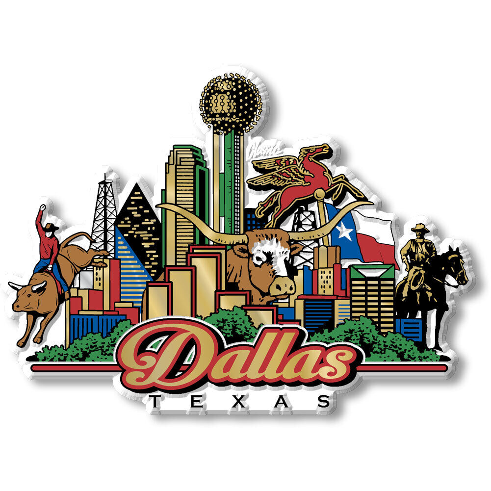 Dallas, Texas Magnet by Classic Magnets