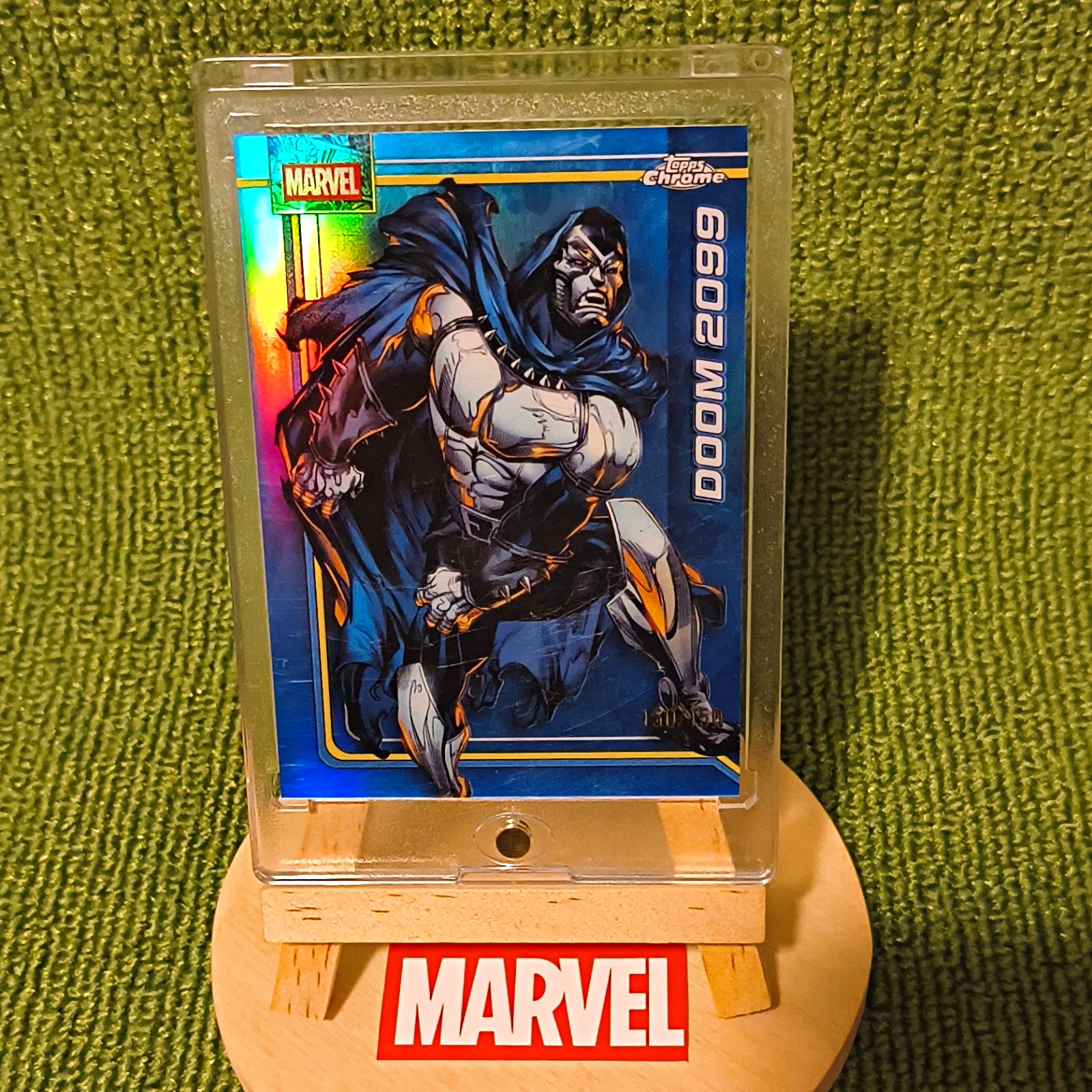 OMEGA BOOKEND 150/150 2026 Topps Chrome Marvel DOOM 2099 #112 OMEGA BOOKEND 150/150 2026 Topps Chrome Marvel DOOM 2099 #112