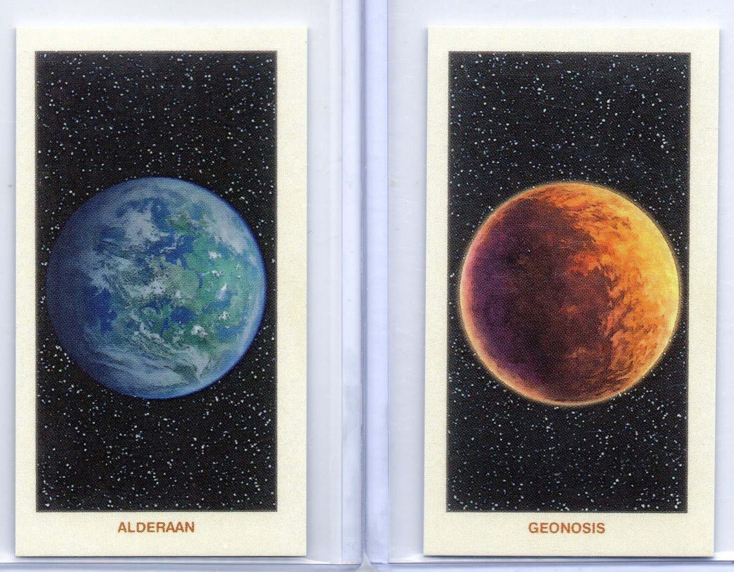 2022 Topps Star Wars T206 206 Wave 2 PLANETS SP Lot ALDERAAN & GEONOSIS 2022 Topps Star Wars T206 206 Wave 2 PLANETS SP Lot ALDERAAN & GEONOSIS