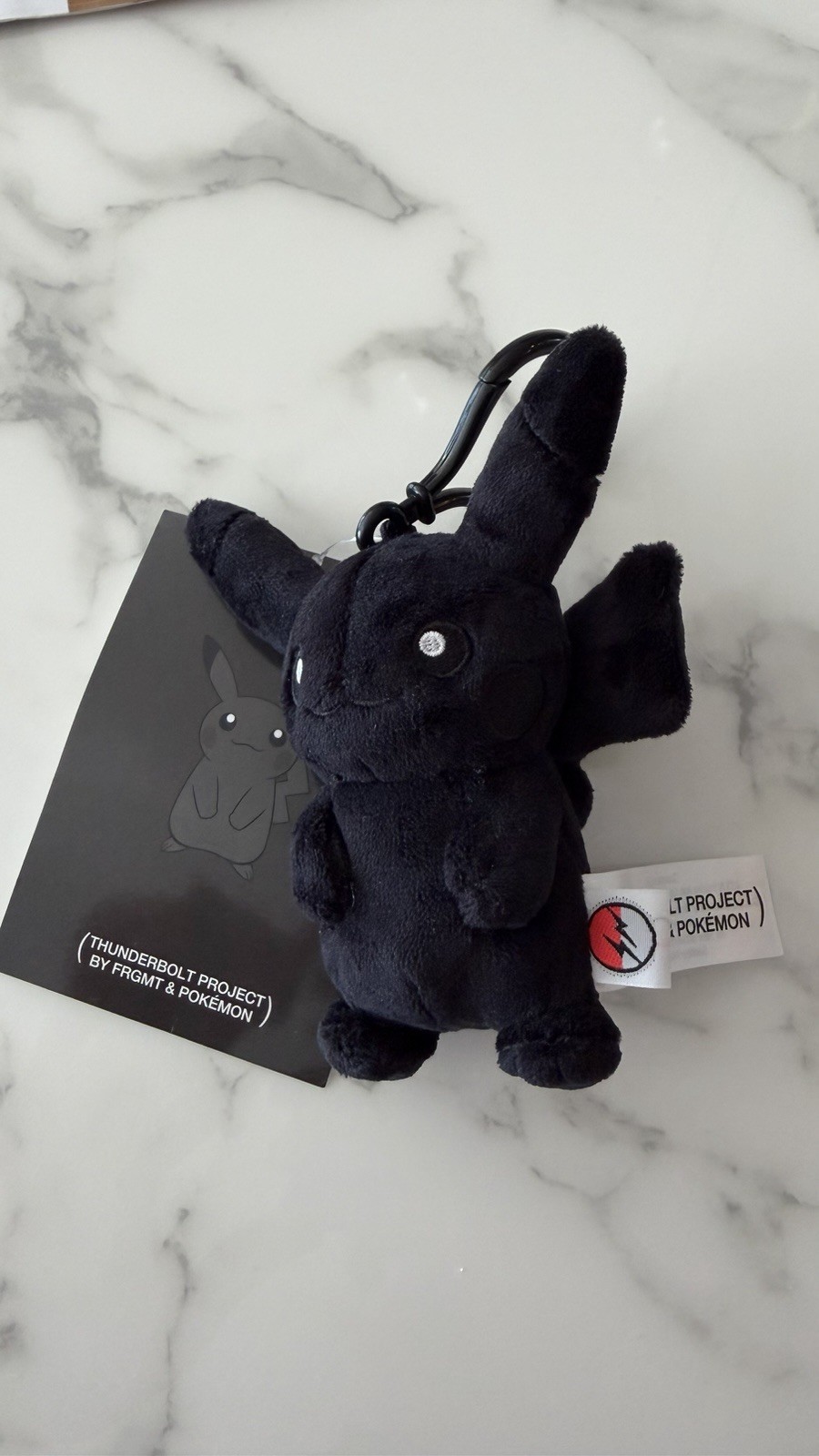 Fragment x Pokemon Pikachu Mascot Plush Key Chain Complexcon 2026 Exclusive Fragment x Pokemon Pikachu Mascot Plush Key Chain Complexcon 2026 Exclusive