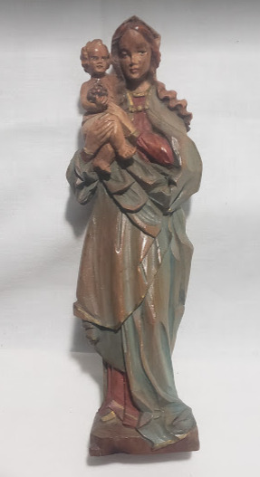 ANRI Madonna and Child Figurine Vintage ANRI Christian Statue