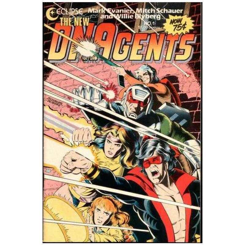 New DNAgents #1 in Near Mint minus condition. Eclipse comics [f`