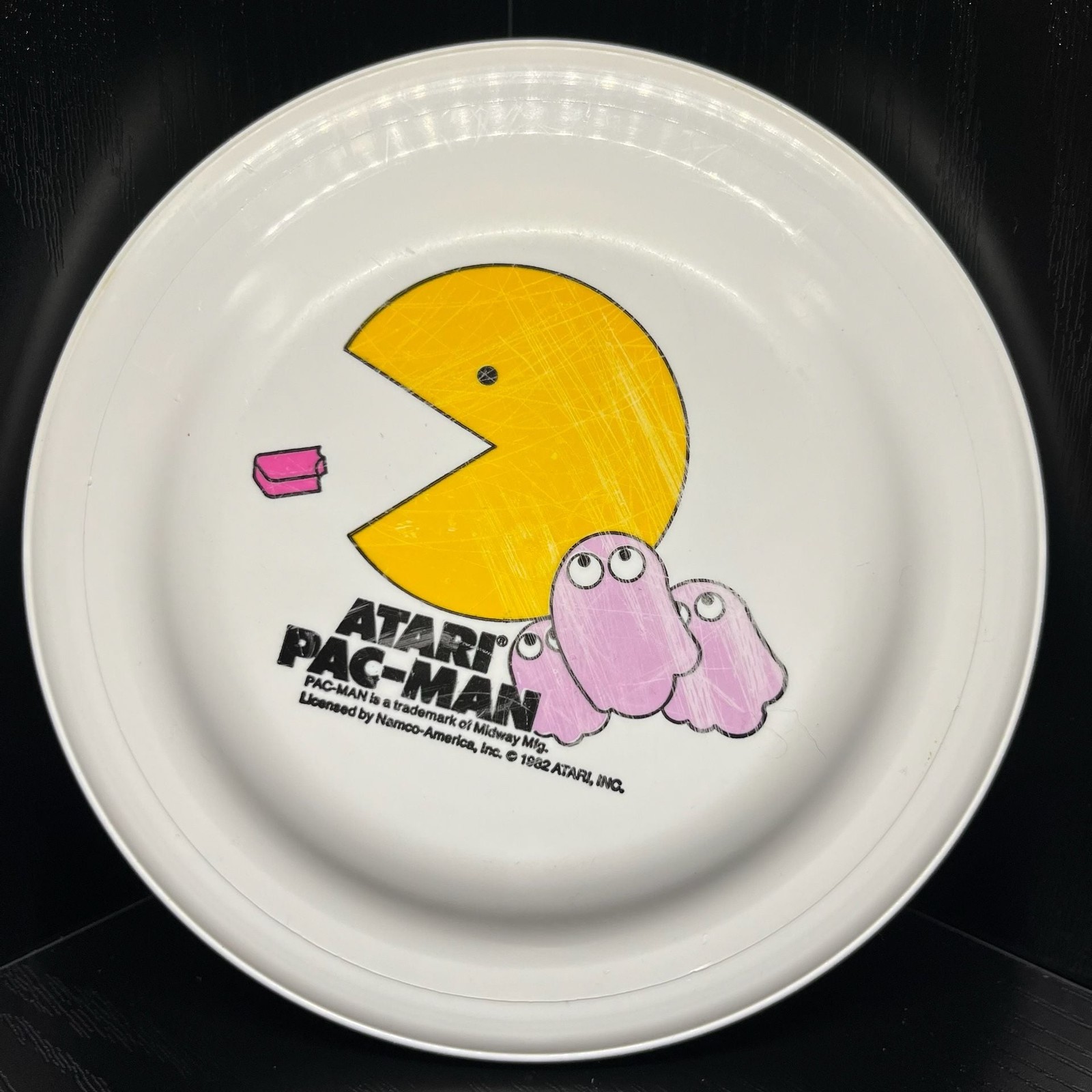 Vintage 1982 Atari Pac-Man Humphrey Flyer Frisbee Vintage 1982 Atari Pac-Man Humphrey Flyer Frisbee