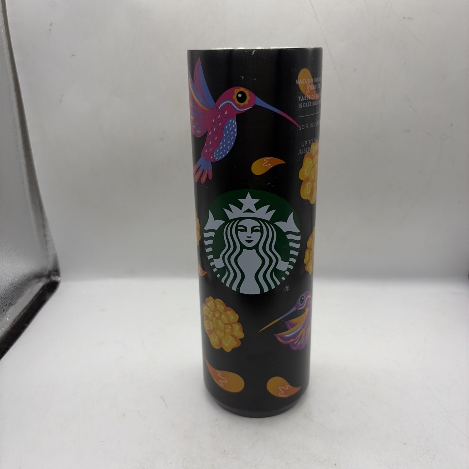 Starbucks 2024 Halloween Dia de Muertos, Insulated 20 oz Tumbler, No Lid Starbucks 2024 Halloween Dia de Muertos, Insulated 20 oz Tumbler, No Lid