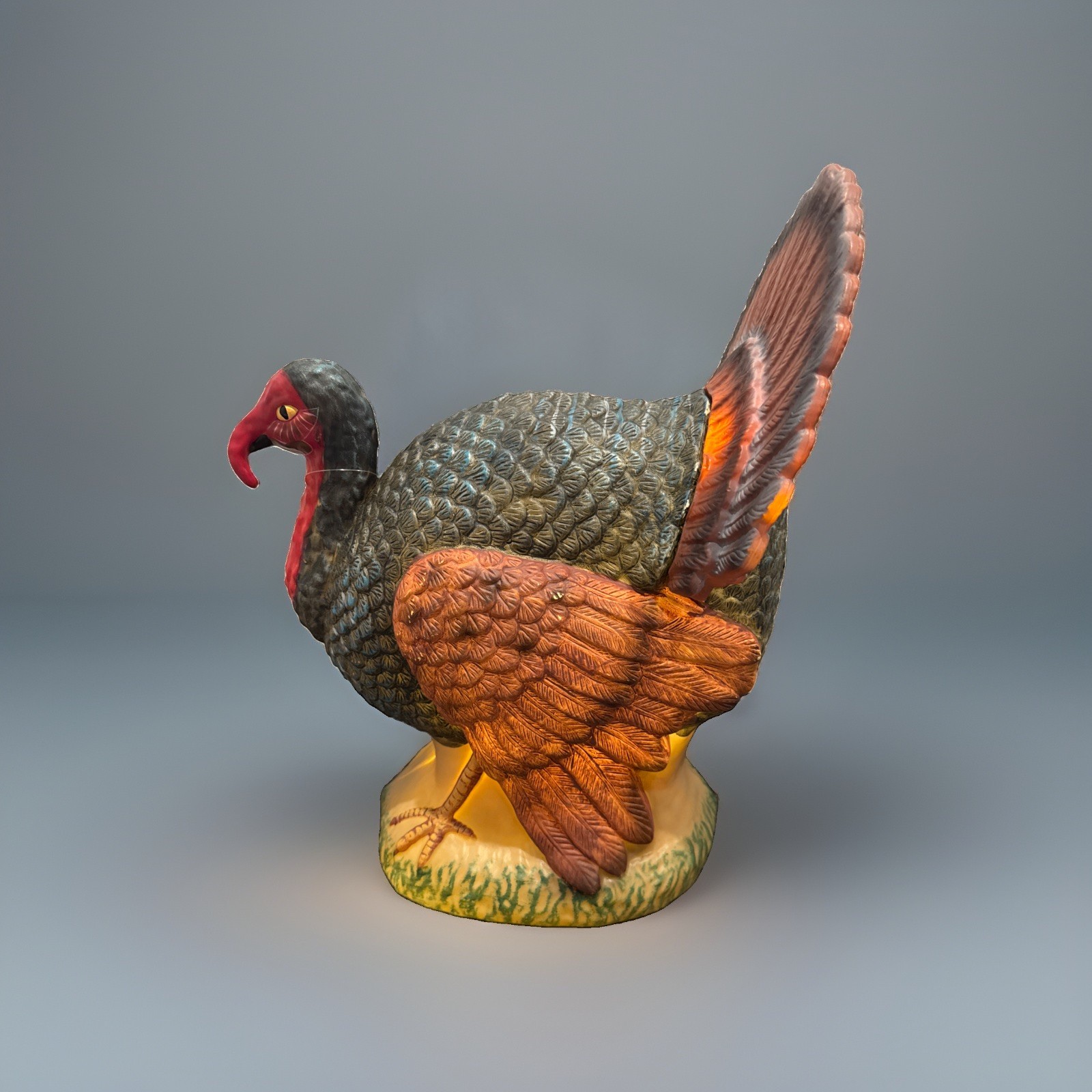 NEW Viral John Derian for Target 2025 Lighted Thanksgiving Turkey Blow Mold, 17"