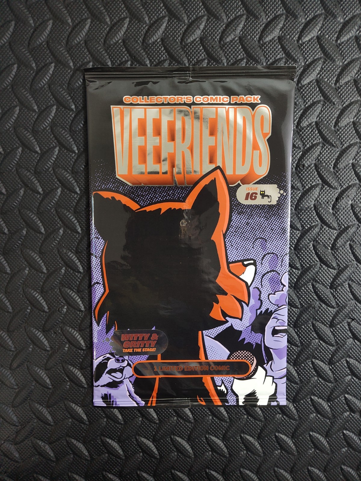 Veefriends Comic Issue #16 Witty Weasel And Gritty Ghost Take The Stage SEALED