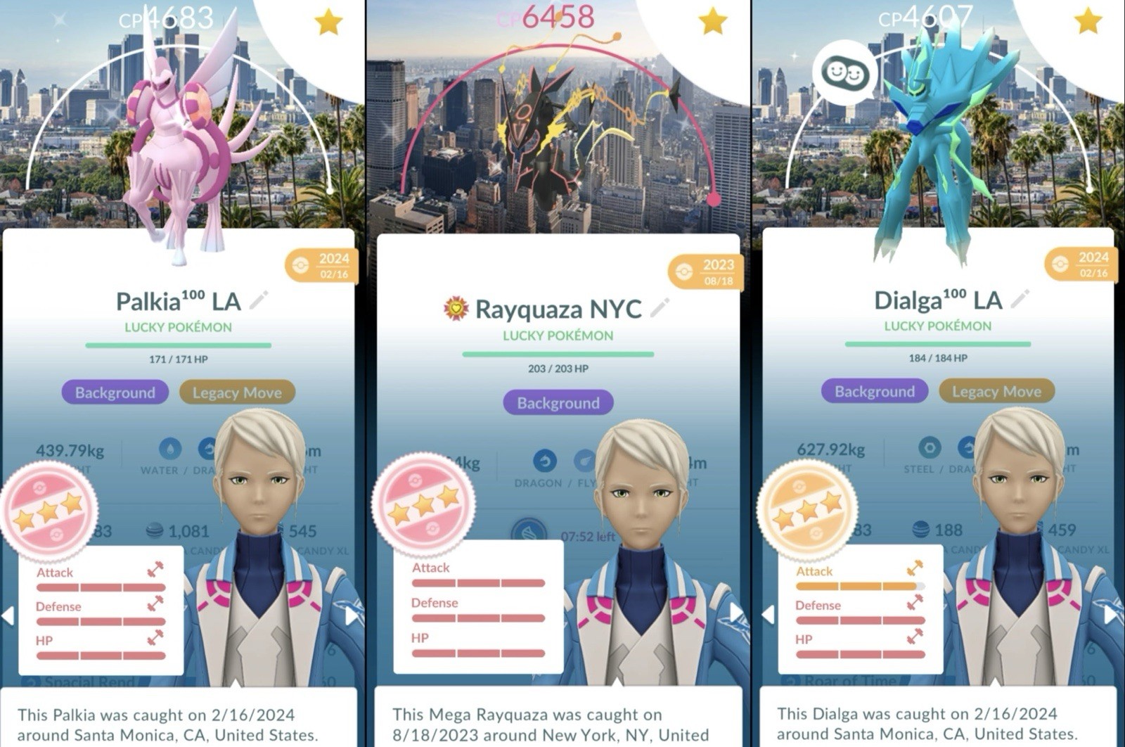 Pokémon GO Account with✨Shundo Rayquaza New York🗽BG Pokémon GO Account with✨Shundo Rayquaza New York🗽BG