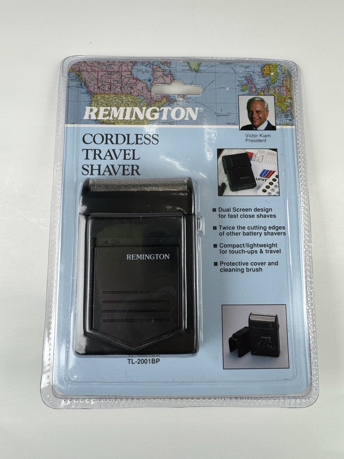 Remington Travel Shaver Vintage 1992 Model TL-2001BP Remington Travel Shaver Vintage 1992 Model TL-2001BP