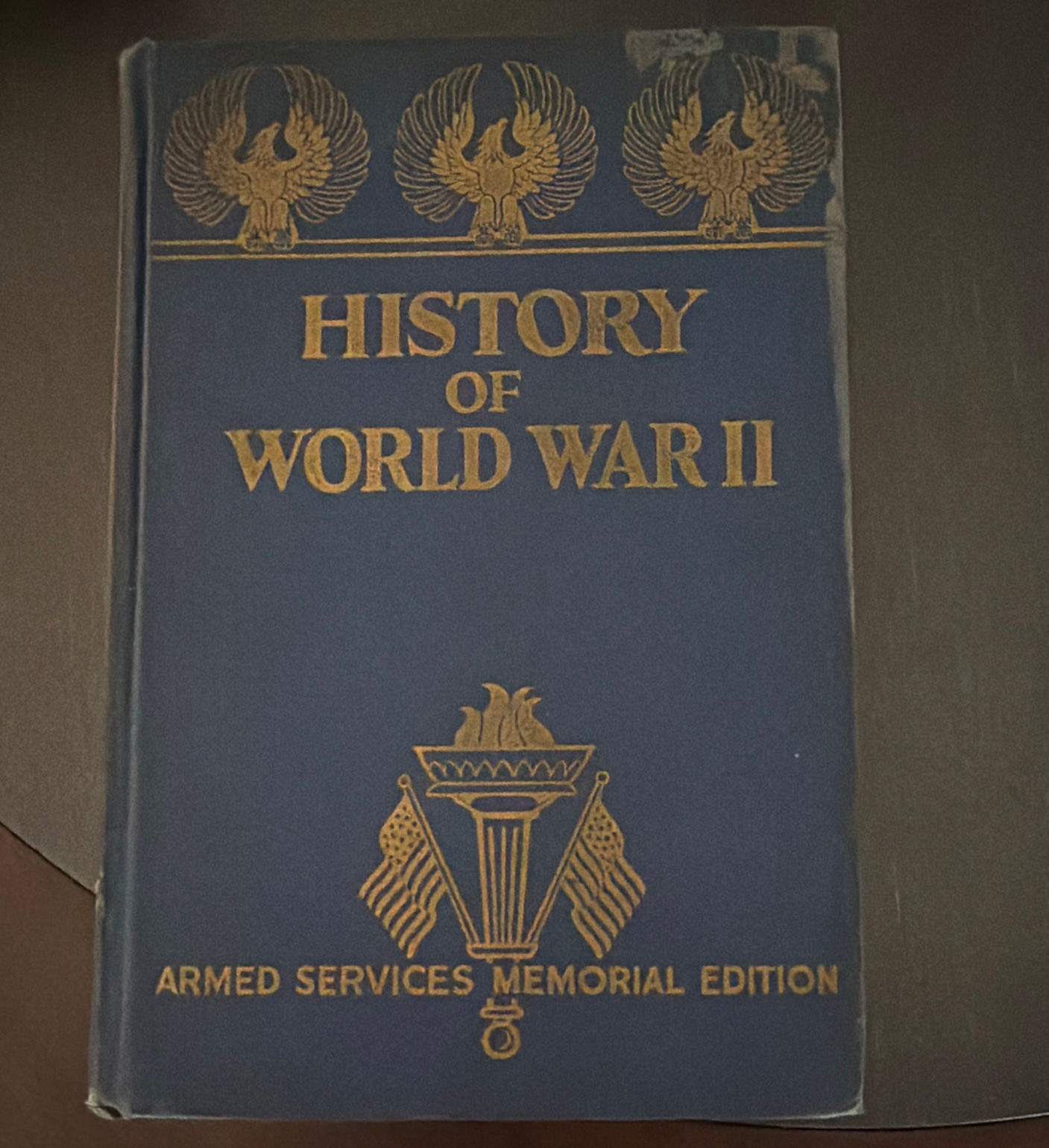 History of World War II Armed Services Memorial Edition Original US Militaria History of World War II Armed Services Memorial Edition Original US Militaria
