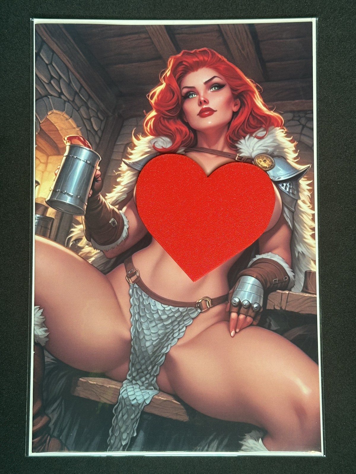 Keys Comics #1 Red Sonja Naughty Virgin Cover NM LTD 100 Keys Comics #1 Red Sonja Naughty Virgin Cover NM LTD 100
