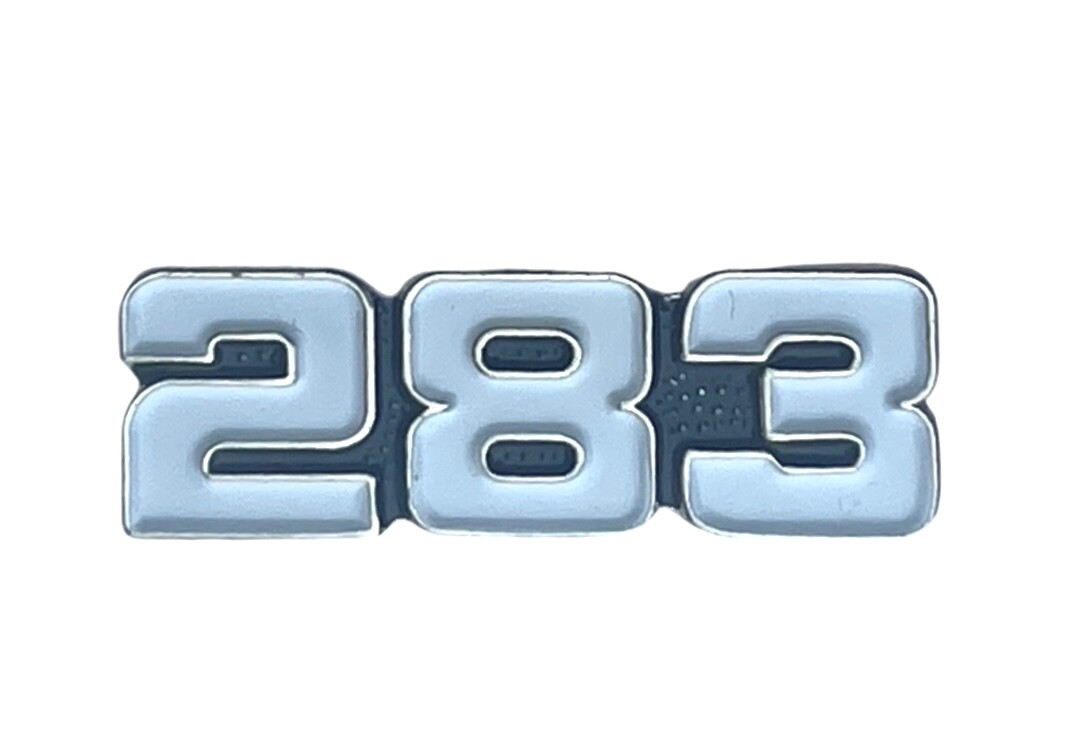 283 GM CID Emblem Muscle Car Auto 1 Inch Pin EE05937 F8D3OO 283 GM CID Emblem Muscle Car Auto 1 Inch Pin EE05937 F8D3OO