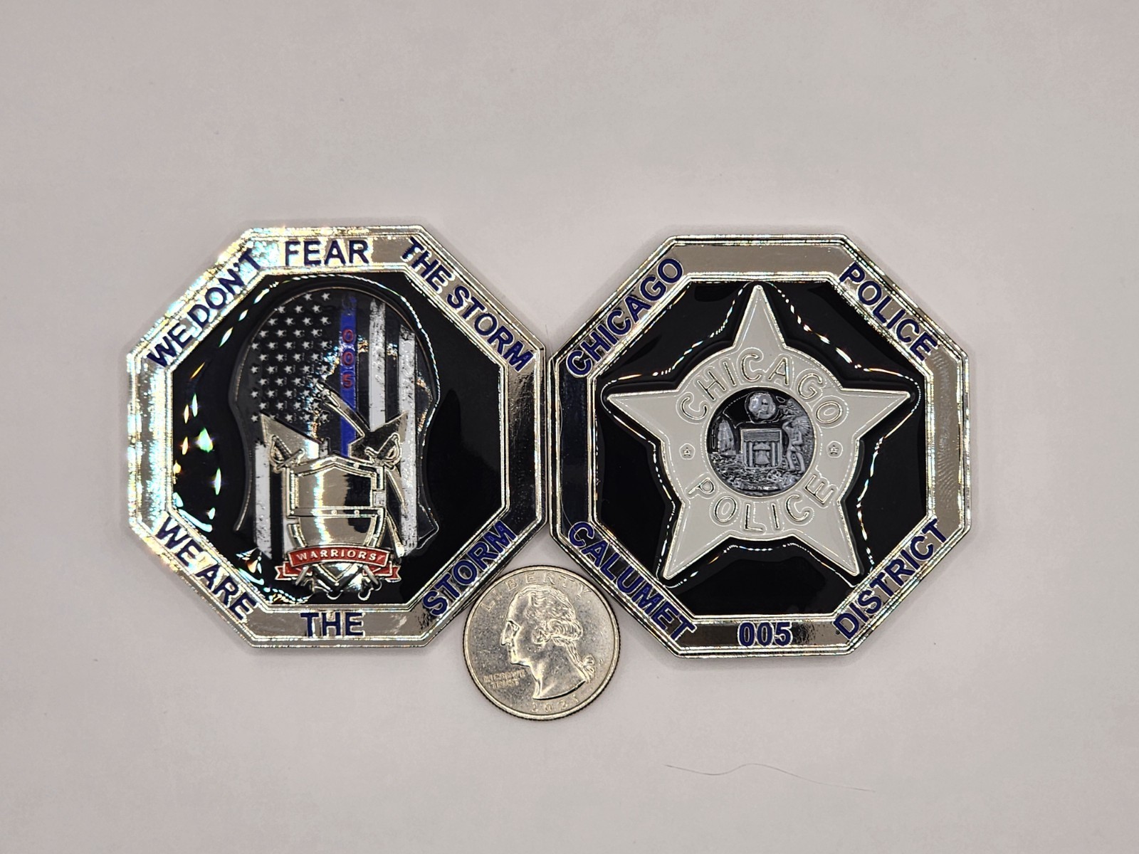 Challenge/ Trading Coin Chicago Police 5th District Challenge/ Trading Coin Chicago Police 5th District