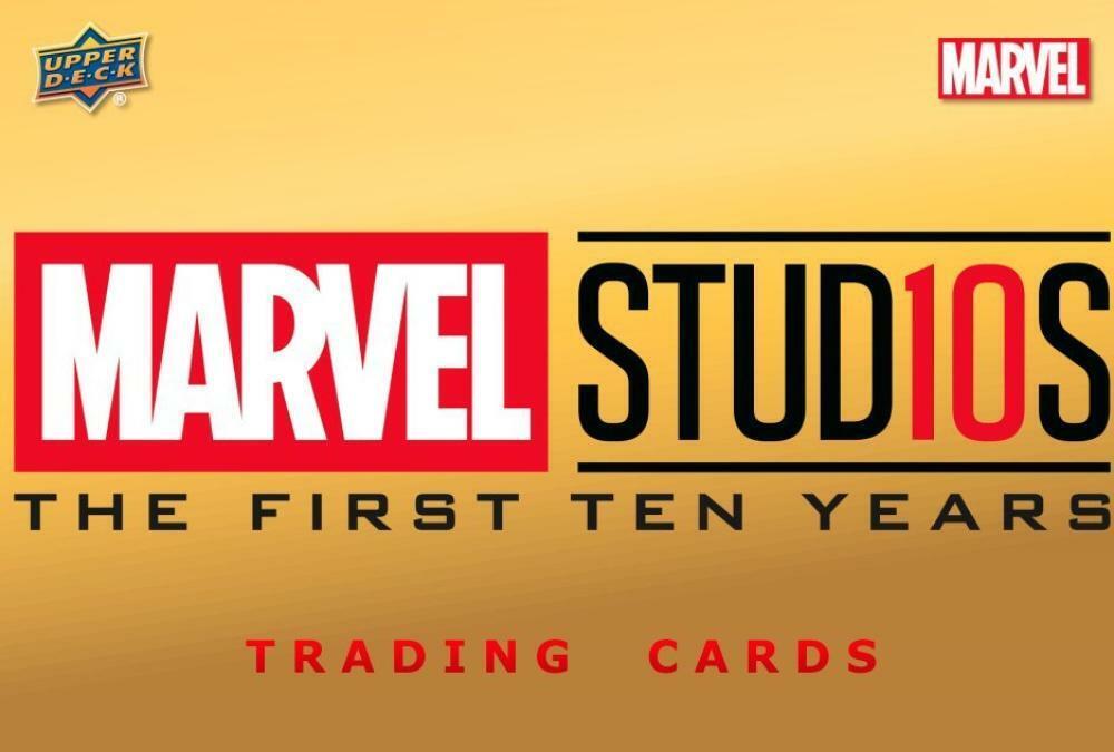 2019 Upper Deck Marvel Studios First Ten Years INSERT Cards Pick From List