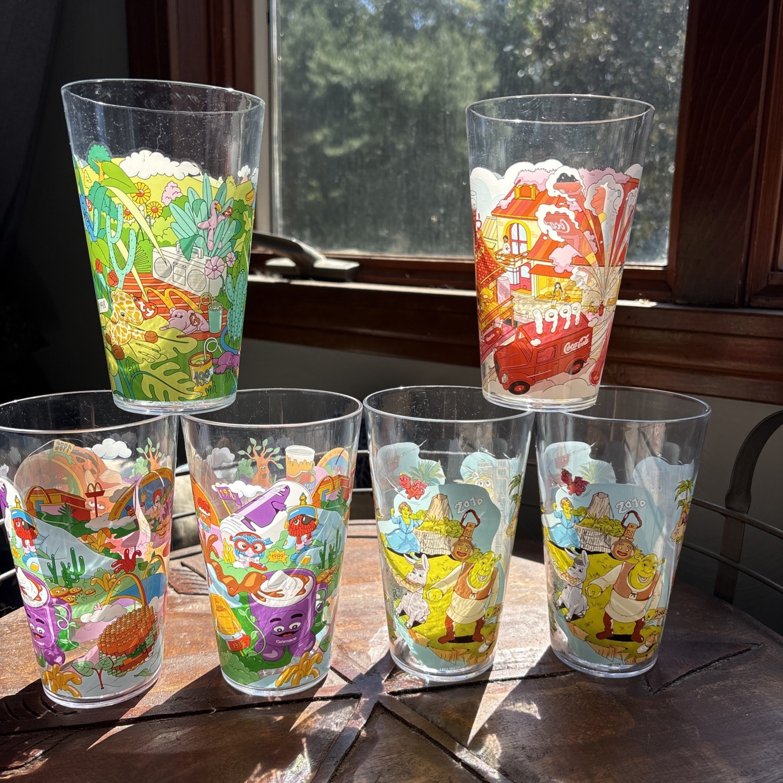 Lot of 6 McDonald’s Collector’s Edition Cups 2024 Plastic Tumblers Mixed Set Lot of 6 McDonald’s Collector’s Edition Cups 2024 Plastic Tumblers Mixed Set