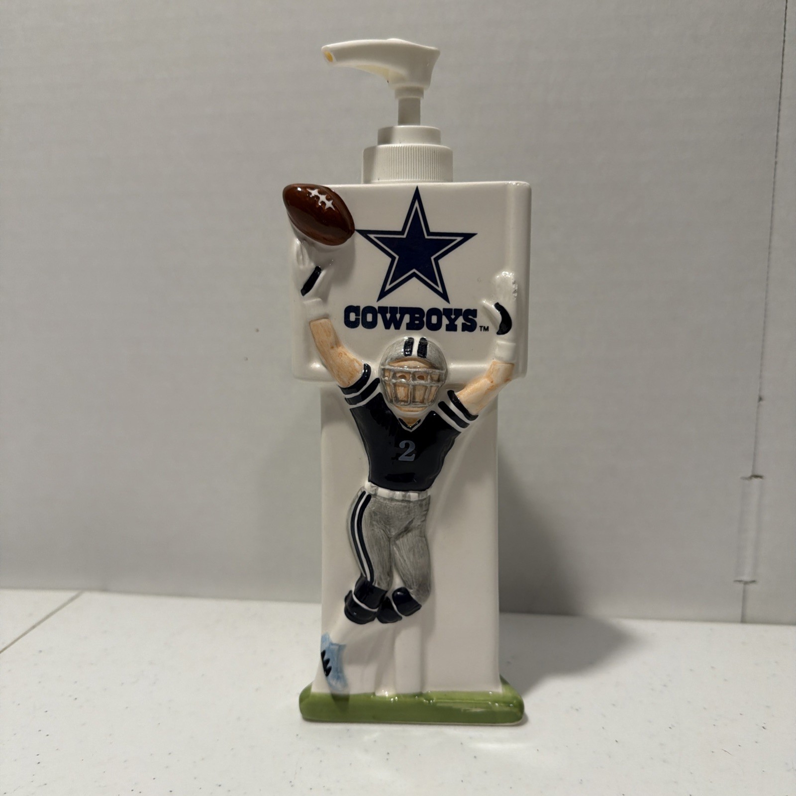 Vintage Dallas Cowboys Soap Dispenser - RARE Vintage Dallas Cowboys Soap Dispenser - RARE