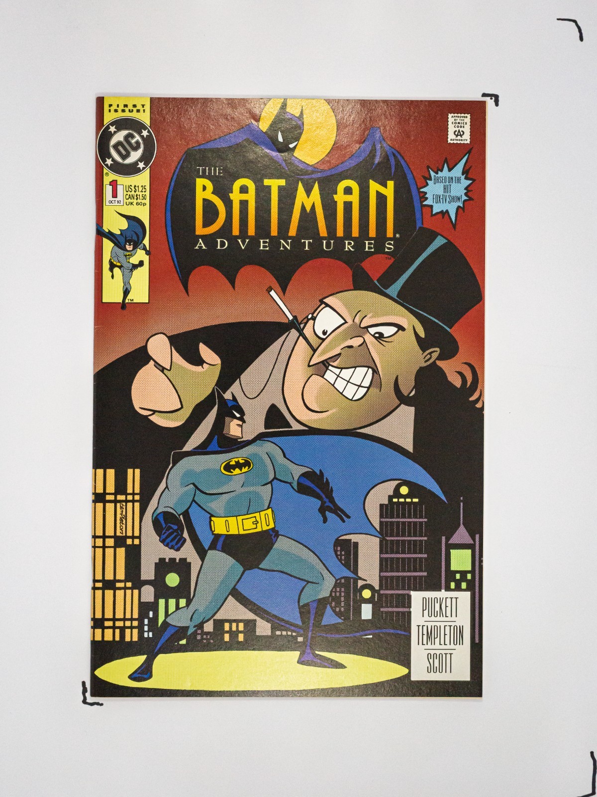 The Batman Adventures #1 DC Comics VF October 1992 with The Penguin and Joker