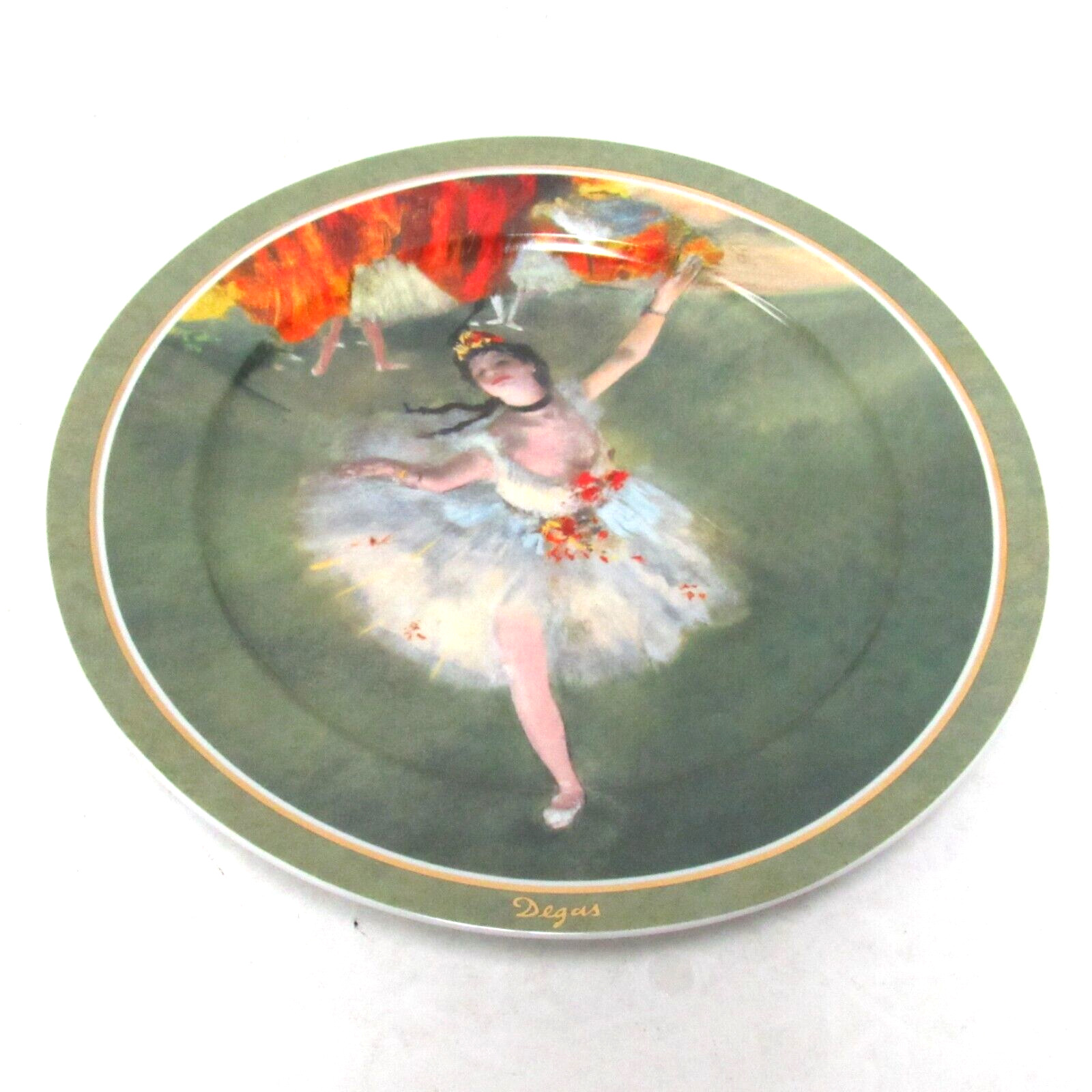 Goebel Artis Orbis Ltd Ed 0930/3000 Plate Edgar Degas Danseuse Ballerina Germany