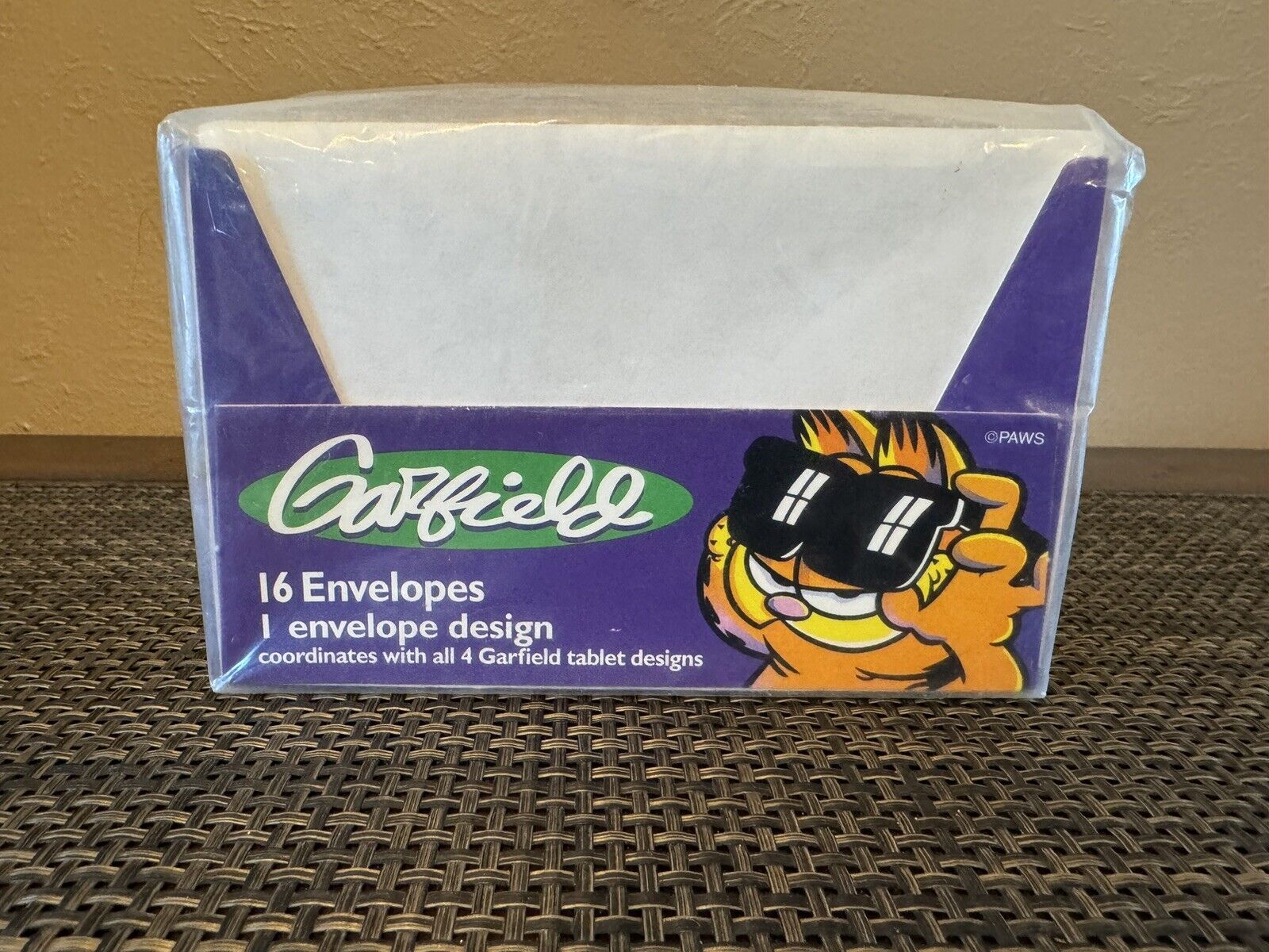 Vintage Garfield The Cat 16 Envelopes 4” x 6” Sealed Brand New