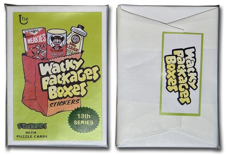 2019 Lost Wacky Pack Box Stickers Series 13 Complete Set Sealed