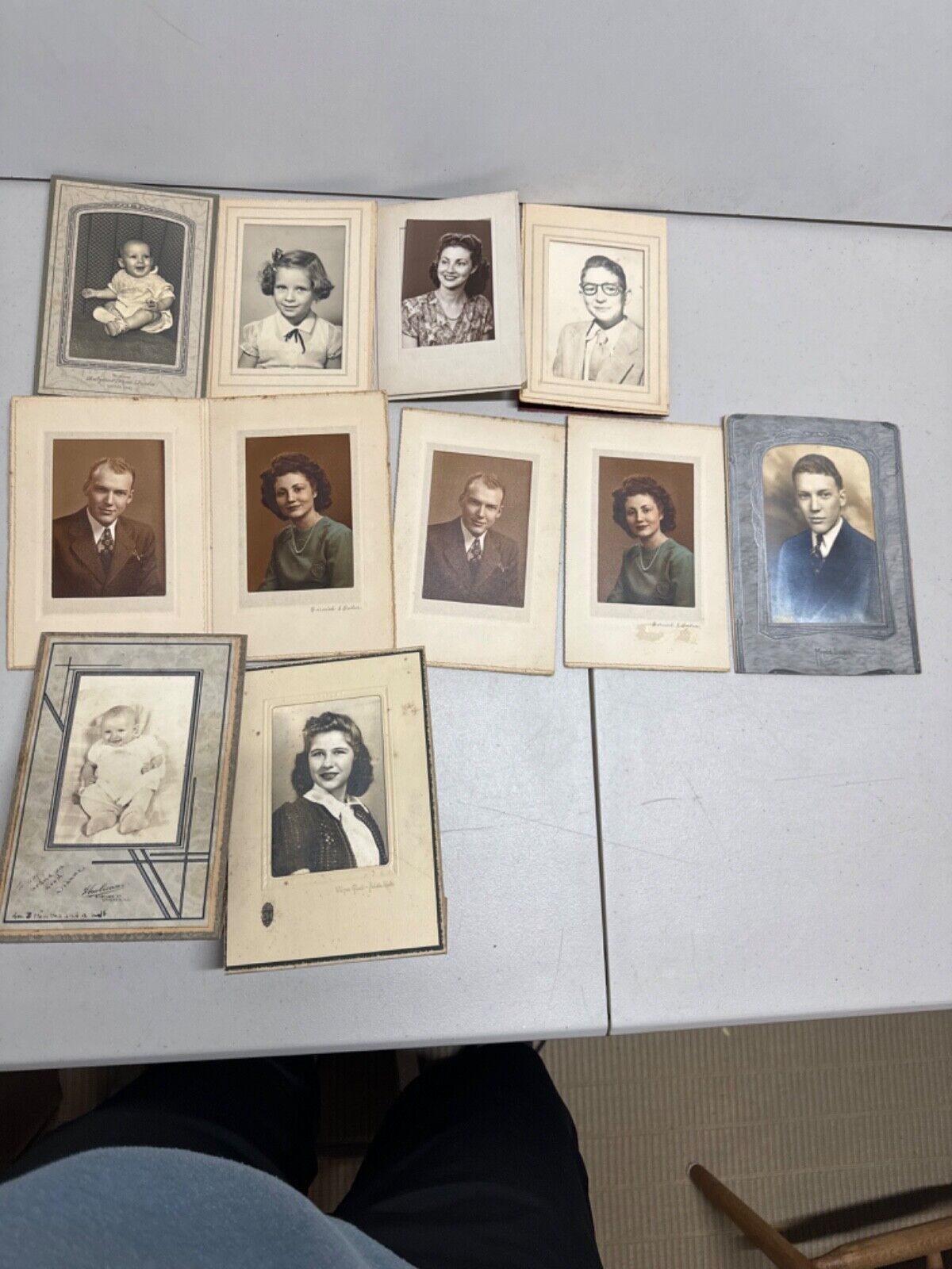 Lot of 11 Vintage Black and White Photographs
