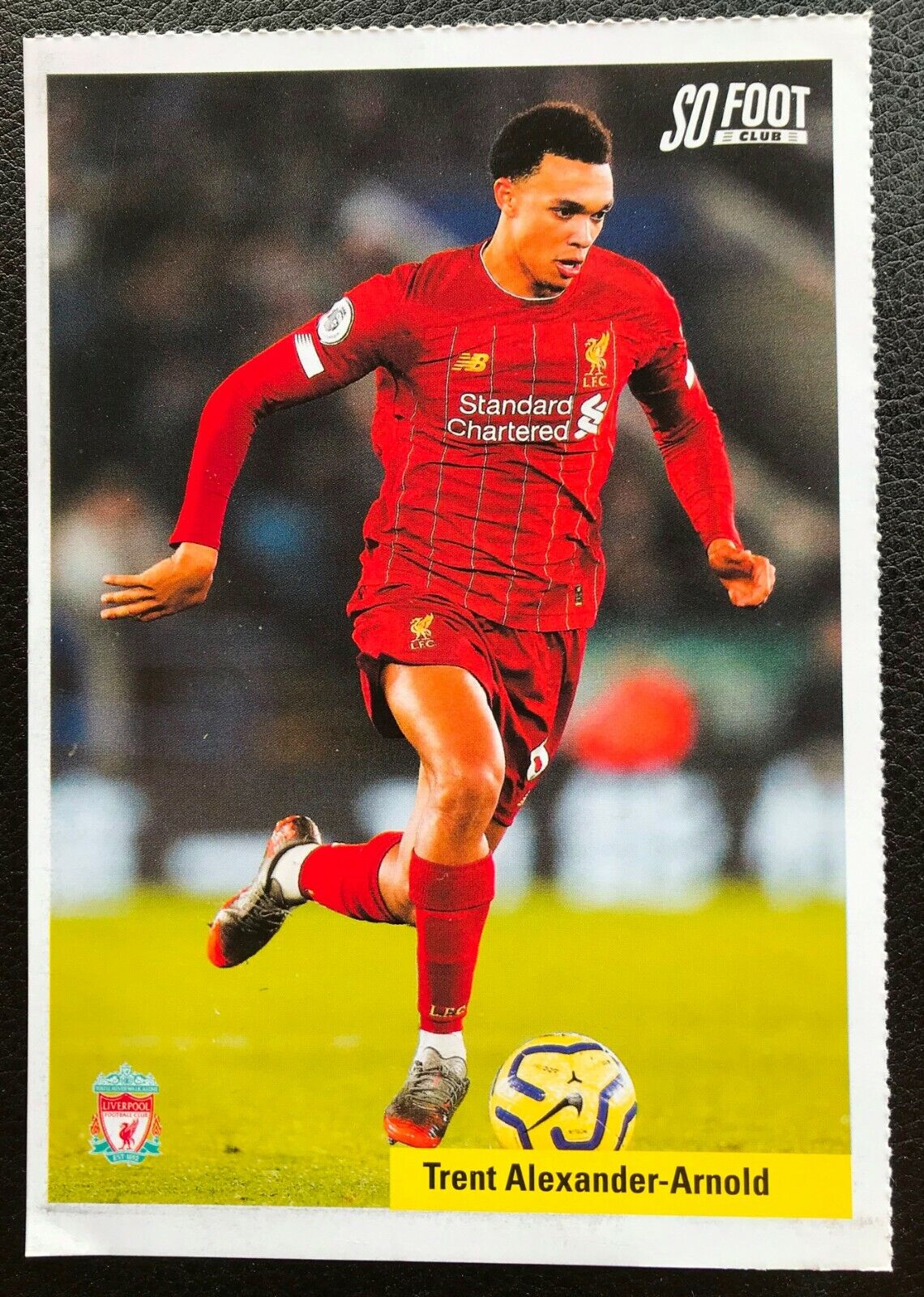 FOOTBALL CARD TRENT ALEXANDER ARNOLD FRENCH ISSUE MAGAZINE 2019 LIVERPOOL