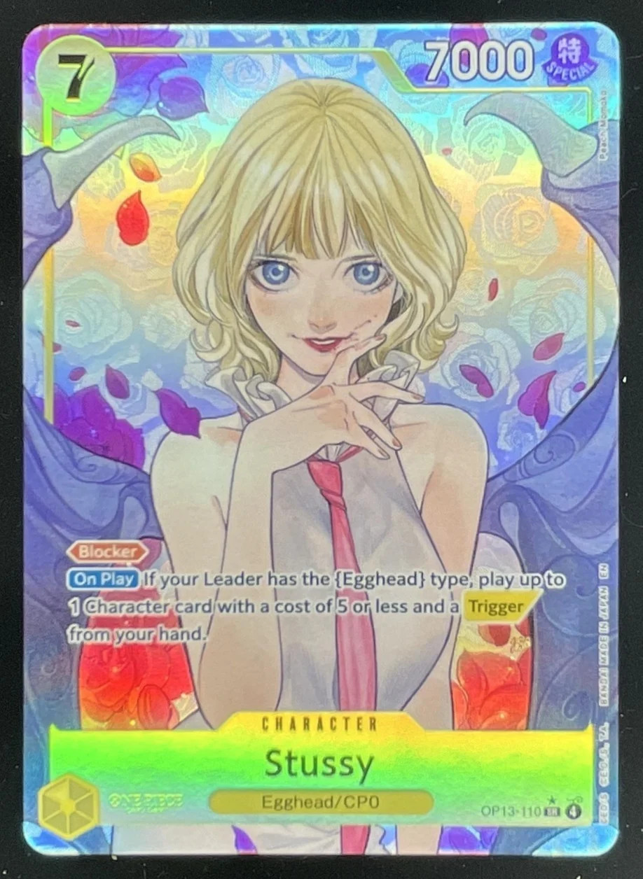 One Piece Stussy Alternate Art - Carrying On His Will OP13 One Piece Stussy Alternate Art - Carrying On His Will OP13