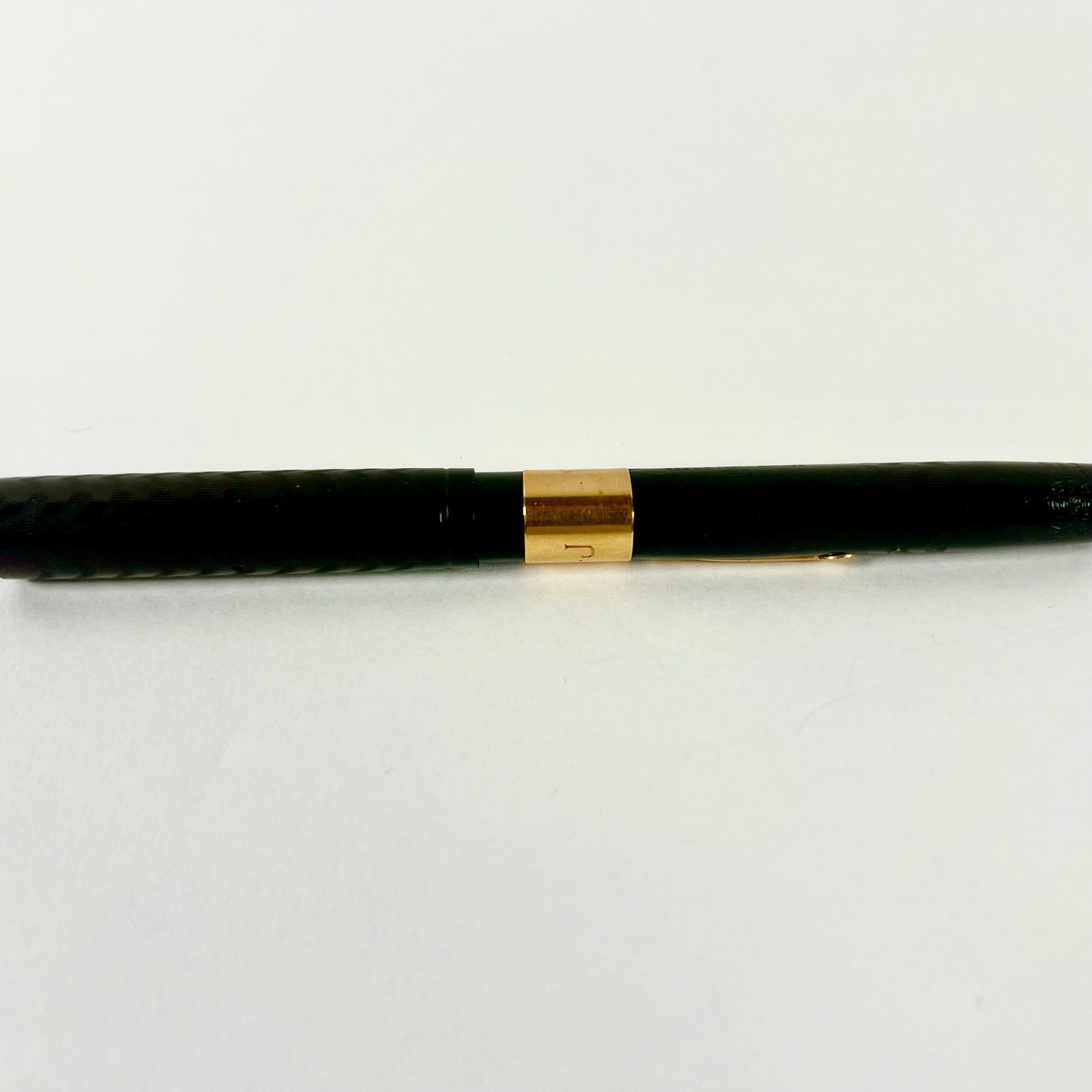 Antique Waterman Fountain Pen – 14K Yellow Gold Clip Cap Antique Waterman Fountain Pen – 14K Yellow Gold Clip Cap