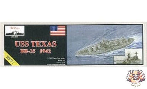 1/700 USS Texas BB-35 1942 Torch Op Resin Plastic Model 1/700 USS Texas BB-35 1942 Torch Op Resin Plastic Model