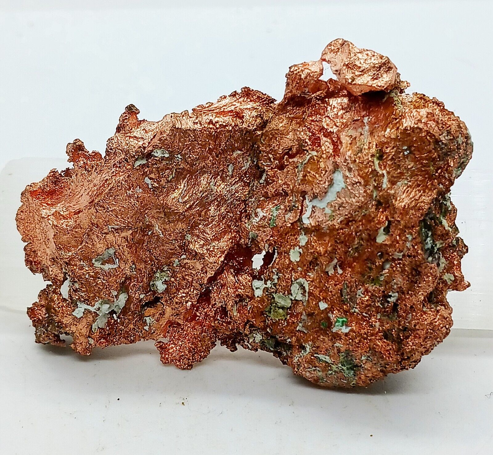Native Copper with Chrysocolla natural raw copper crystal large copper specimen 