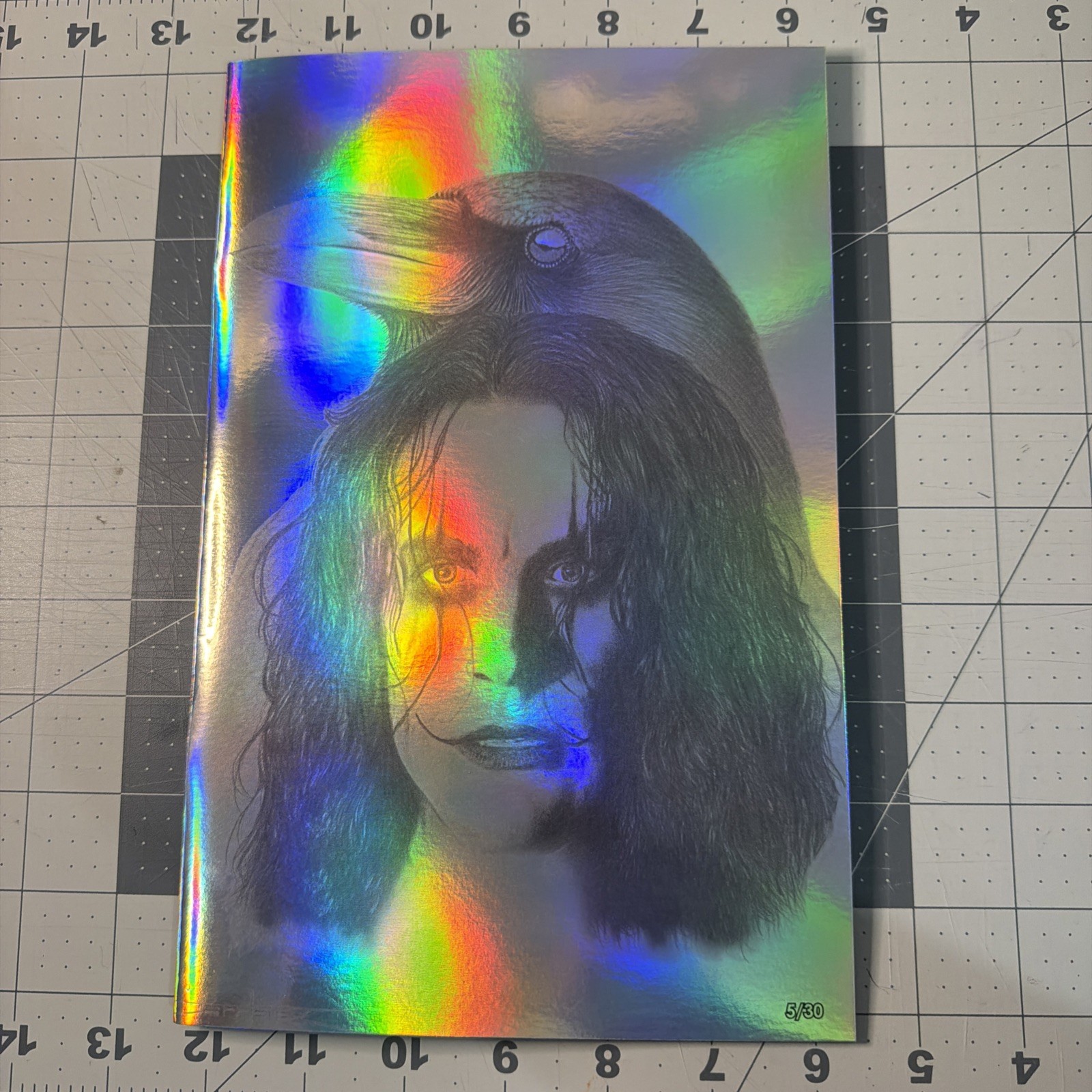 TRIBUTE: BRANDON LEE - DALLAS FAN EXPO EXCLUSIVE HoloFoil 5/30- The Crow w/ CoA