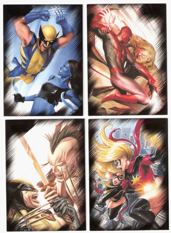 2010 MARVEL HEROES VILLAINS COMPLETE COMIC TRADING CARD SET X MEN ,SPIDER MAN 2010 MARVEL HEROES VILLAINS COMPLETE COMIC TRADING CARD SET X MEN ,SPIDER MAN