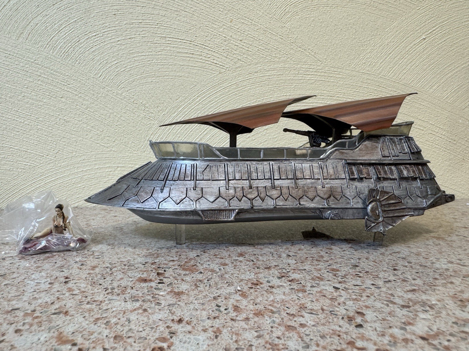Hawthorne Village Star Wars Jabba Sail Barge Galactic Village Leia COA #A0206 Hawthorne Village Star Wars Jabba Sail Barge Galactic Village Leia COA #A0206