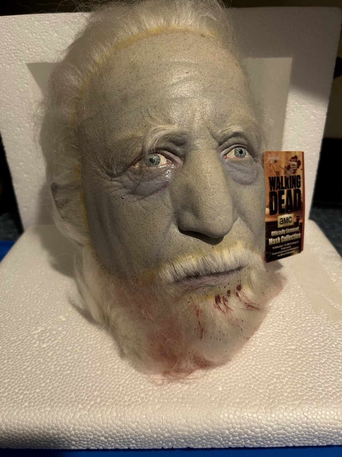 RARE 2015 Trick Or Treat Studios AMC Walking Dead Hershel Greene Head Prop w/tag RARE 2015 Trick Or Treat Studios AMC Walking Dead Hershel Greene Head Prop w/tag