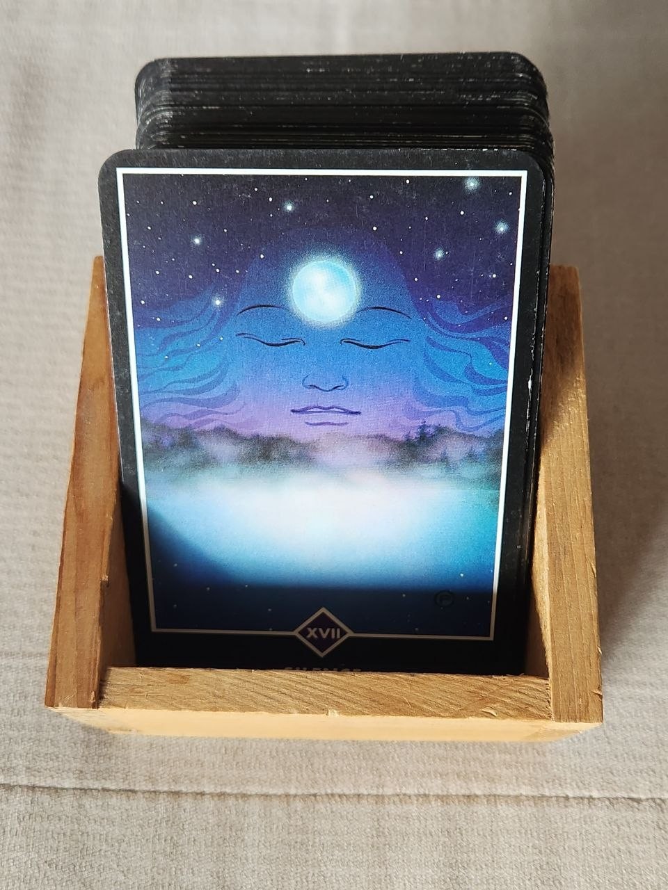 Osho Zen Tarot Ma Deva Padma Deck/Cards, Meditation, Mindfulness + Wooden Box Osho Zen Tarot Ma Deva Padma Deck/Cards, Meditation, Mindfulness + Wooden Box