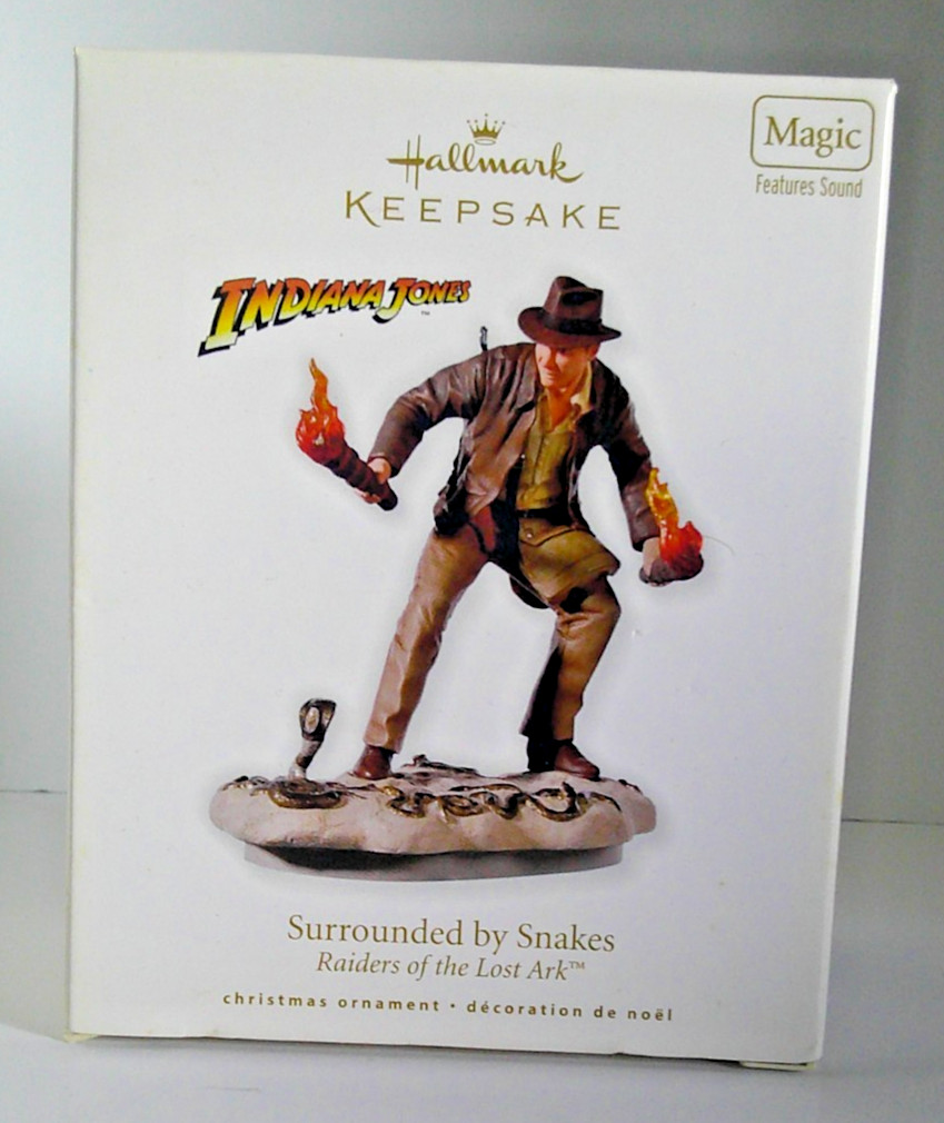 HALLMARK Keepsake -INDIANA JONES "Surronded By Snakes" - 2010 - NRFB -BRAND NEW HALLMARK Keepsake -INDIANA JONES "Surronded By Snakes" - 2010 - NRFB -BRAND NEW