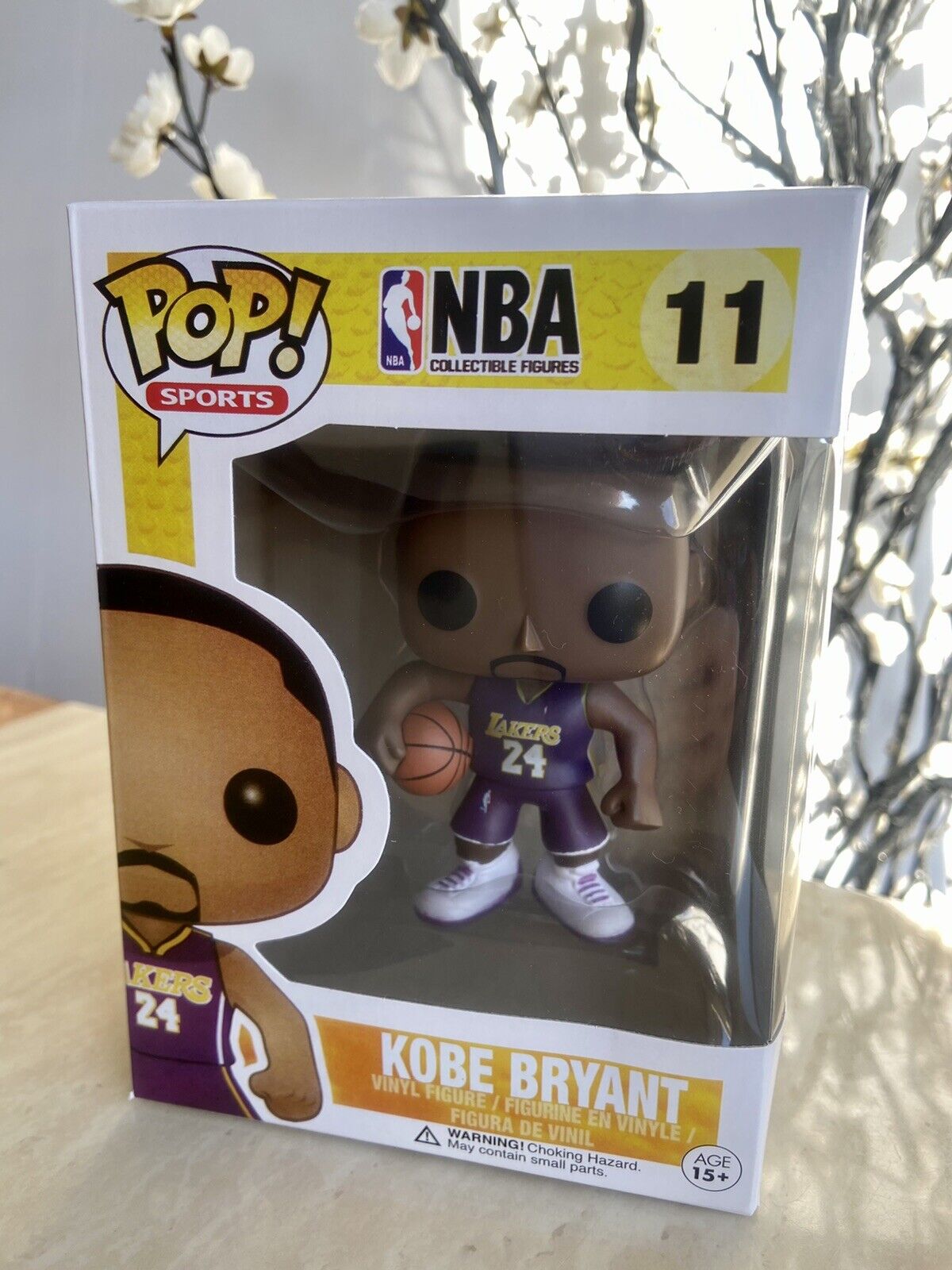 Funko Pop NBA #24 Kobe Bryant Figure Purple Jersey