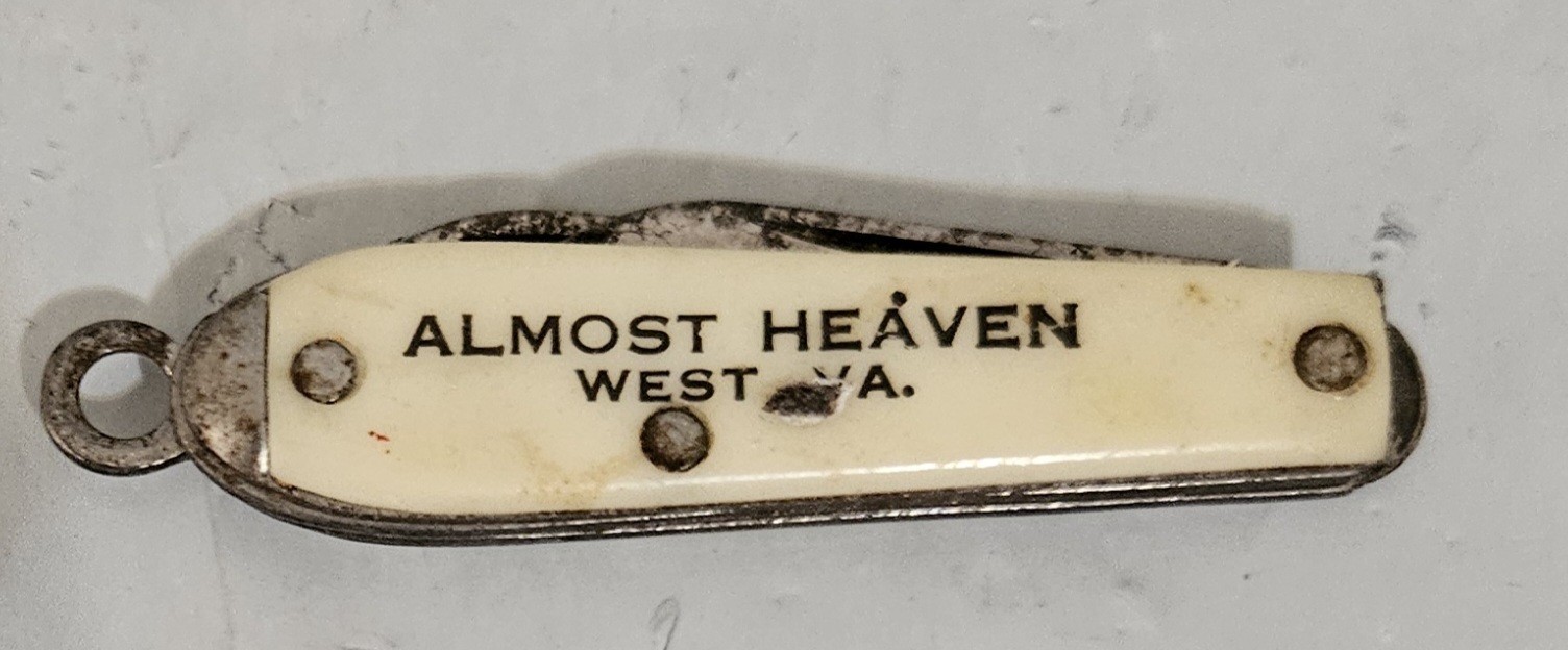 Vintage Almost Heaven West VA Pocket Knife