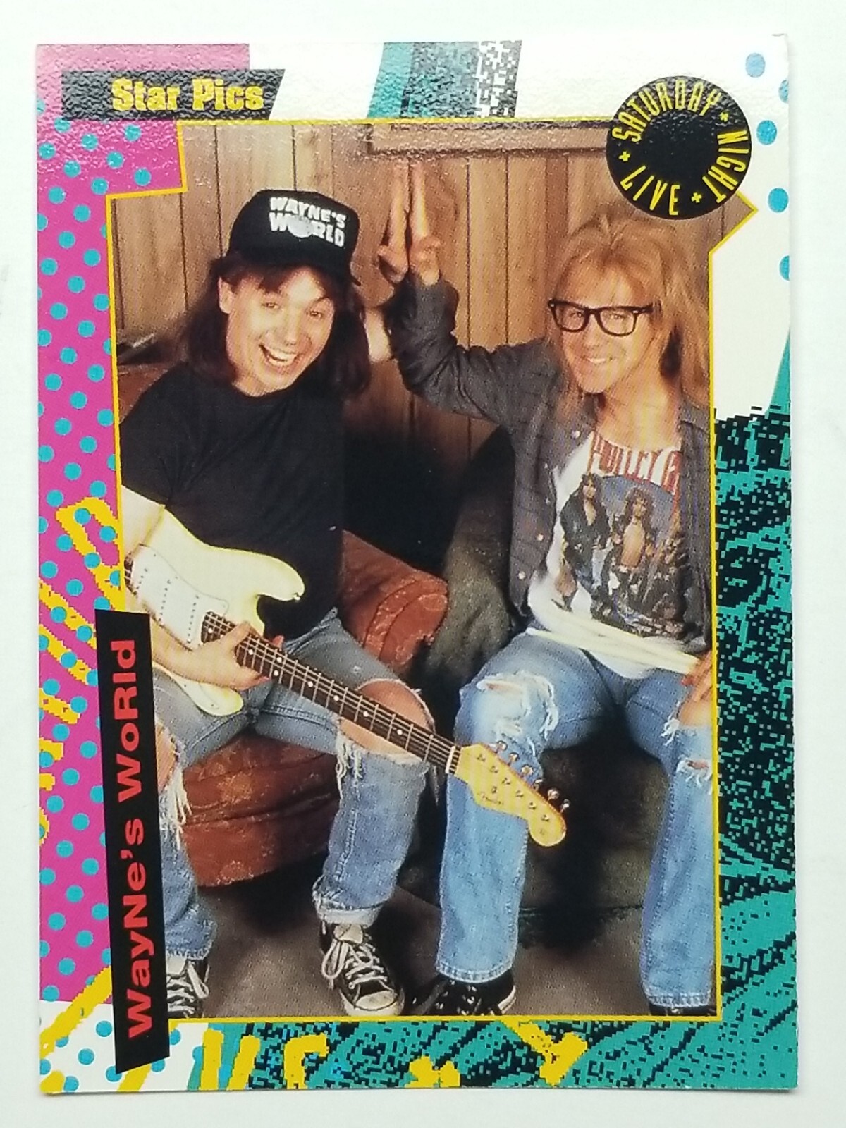 Mike Myers SNL Card💥1992 Saturday Night Live Star Pics # 28 Wayne's World Mike Myers SNL Card💥1992 Saturday Night Live Star Pics # 28 Wayne's World