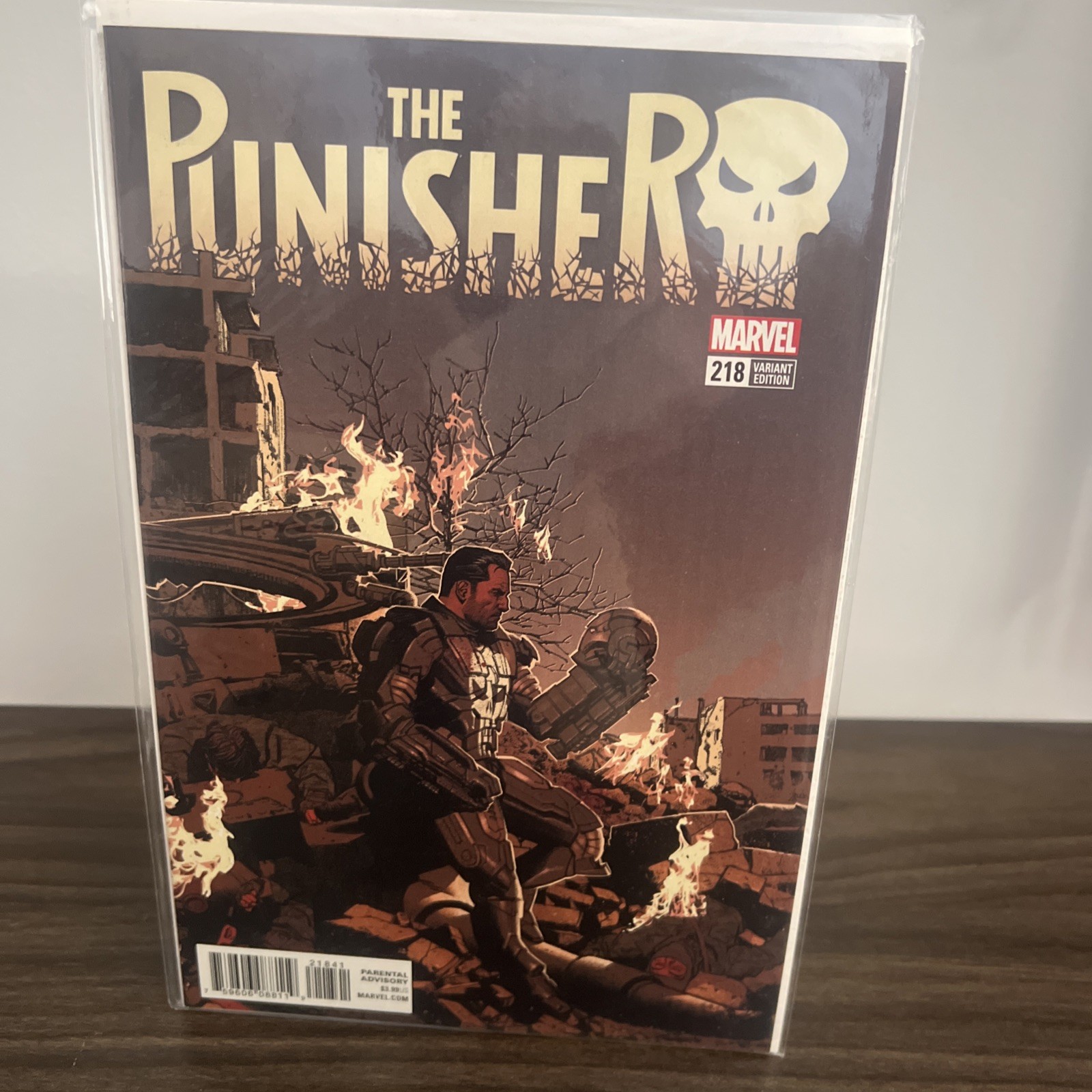 Punisher #218 1:25 Smallwood Variant Punisher War Machine Marvel 1st Print Key Punisher #218 1:25 Smallwood Variant Punisher War Machine Marvel 1st Print Key