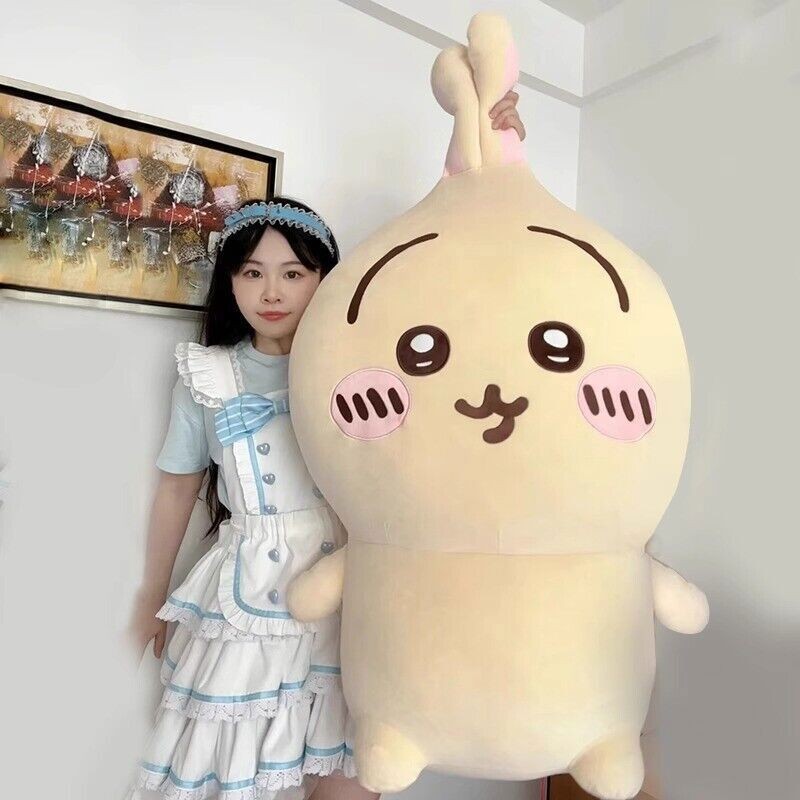 Chiikawa Big Plush Doll Hachiware Usagi Soft Pillow Cushion Stuffed Toys 80cm Chiikawa Big Plush Doll Hachiware Usagi Soft Pillow Cushion Stuffed Toys 80cm