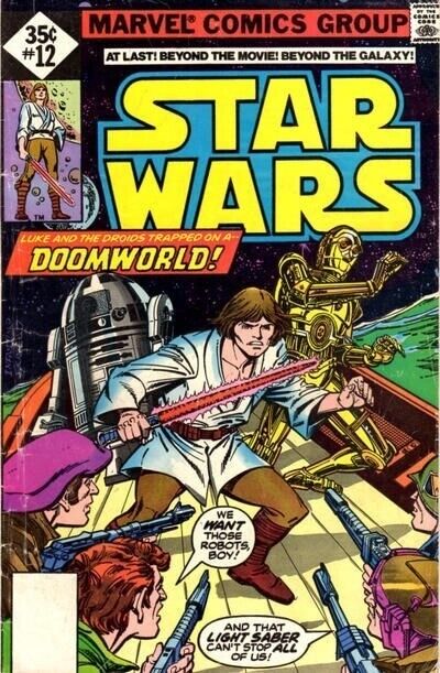 Star Wars (1977) #12 Direct Market FN/VF. Stock Image