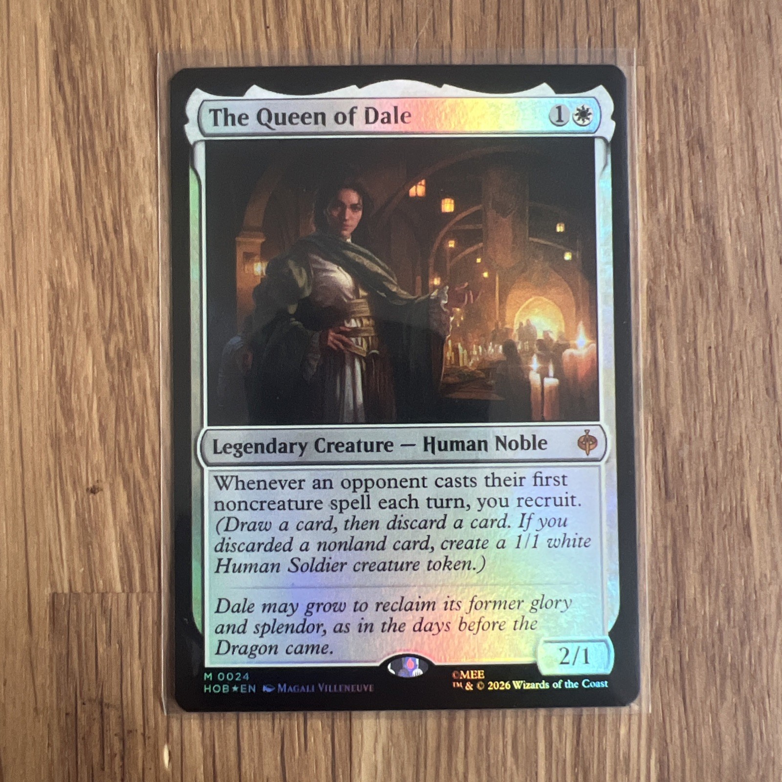 The Queen of Dale - FOIL Mythic - MTG The Hobbit - 0024 NM The Queen of Dale - FOIL Mythic - MTG The Hobbit - 0024 NM