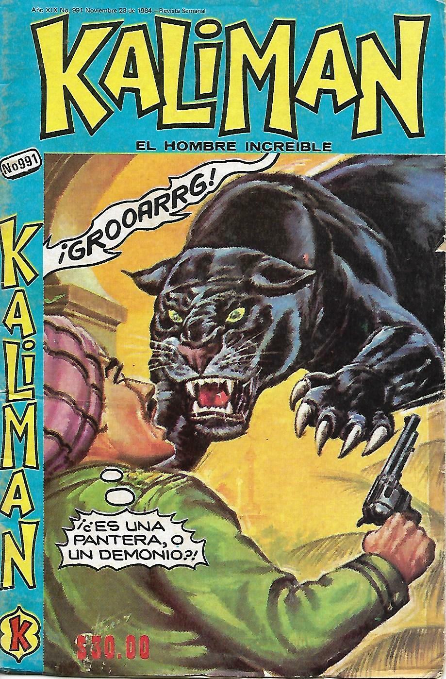 Kaliman El Hombre Increible #991 - Noviembre 23, 1984 - Mexico 