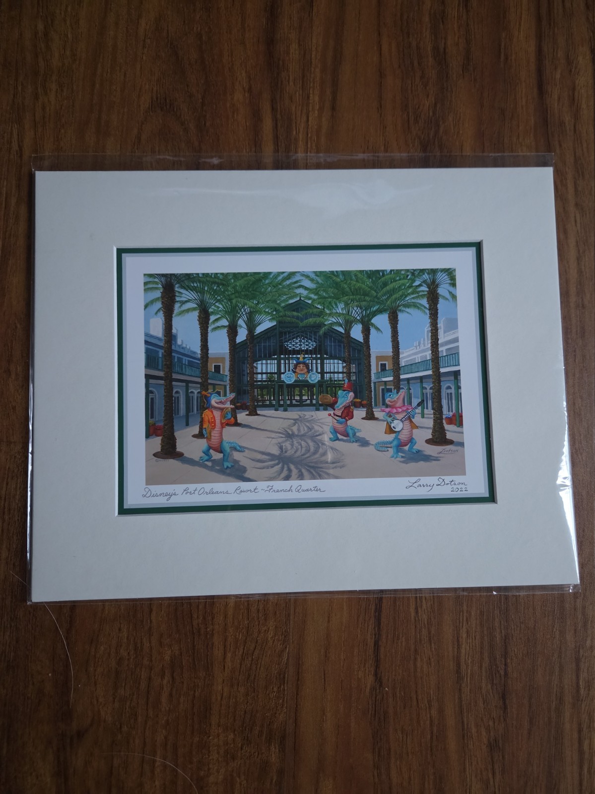 Disney Parks Vacation Memories Print by Larry Dotson, Port Orleans FQ Disney Parks Vacation Memories Print by Larry Dotson, Port Orleans FQ