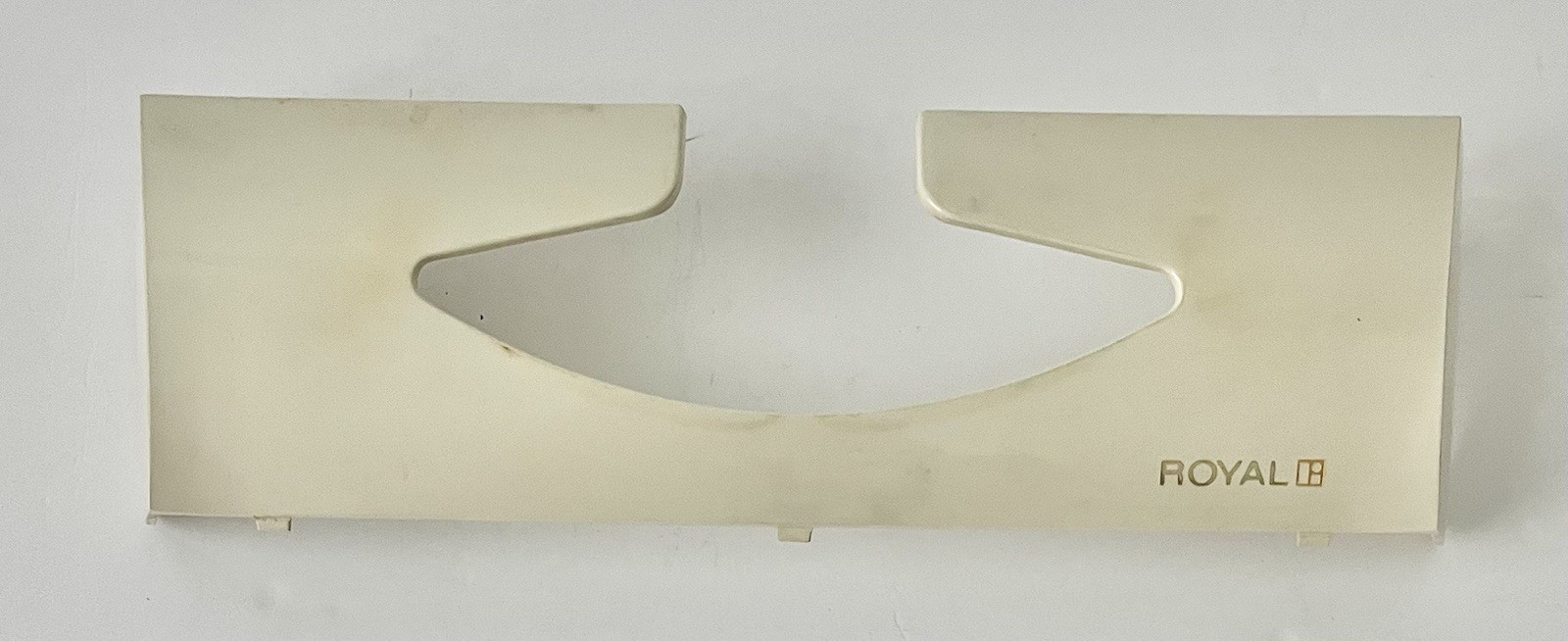 VTG Royal Quiet De Luxe Typewriter Ribbon Cover - Made in Holland Parts