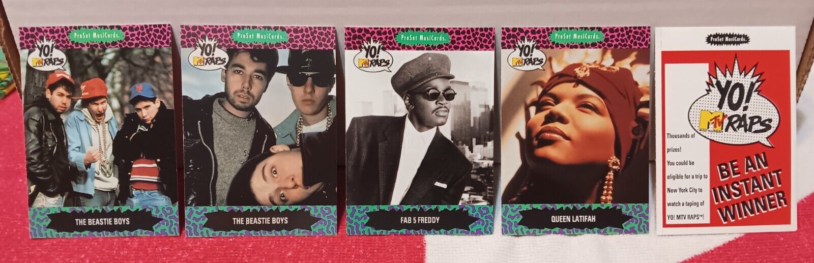 1991 Yo MTV Raps Complete Set 1-150 Beastie Boys LL Cool J Run DMC Q Latifah 